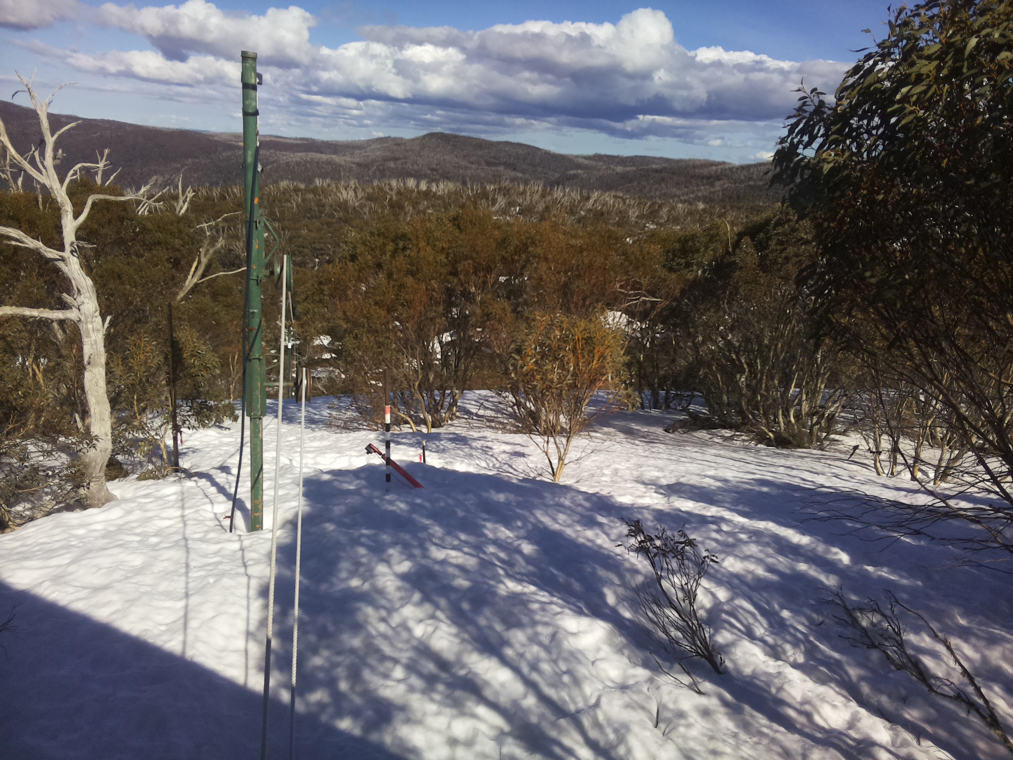 Bogong Web Cam 2:50pm Saturday 13th of September 2025