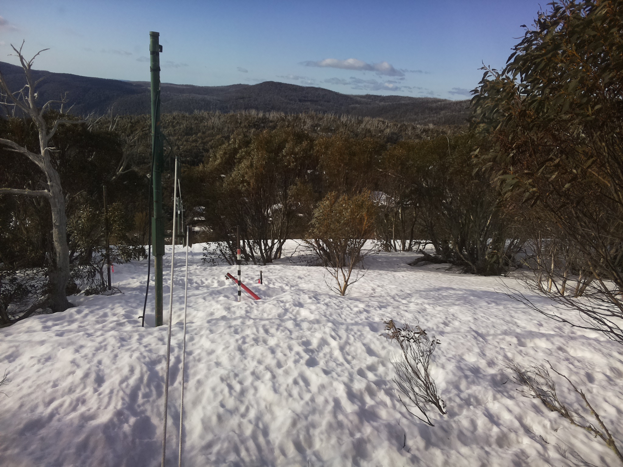 Bogong Web Cam 8:10am Sunday 14th of September 2025