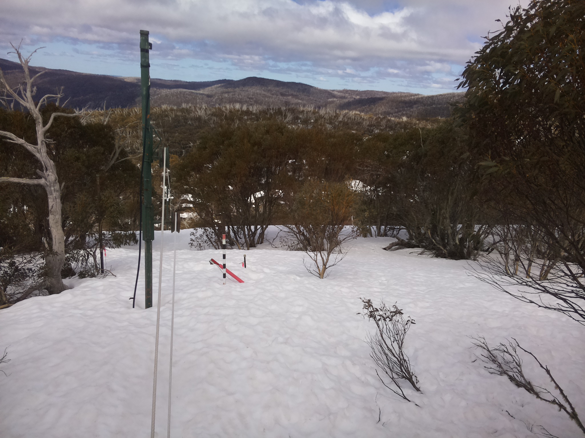 Bogong Web Cam 12:10pm Sunday 14th of September 2025