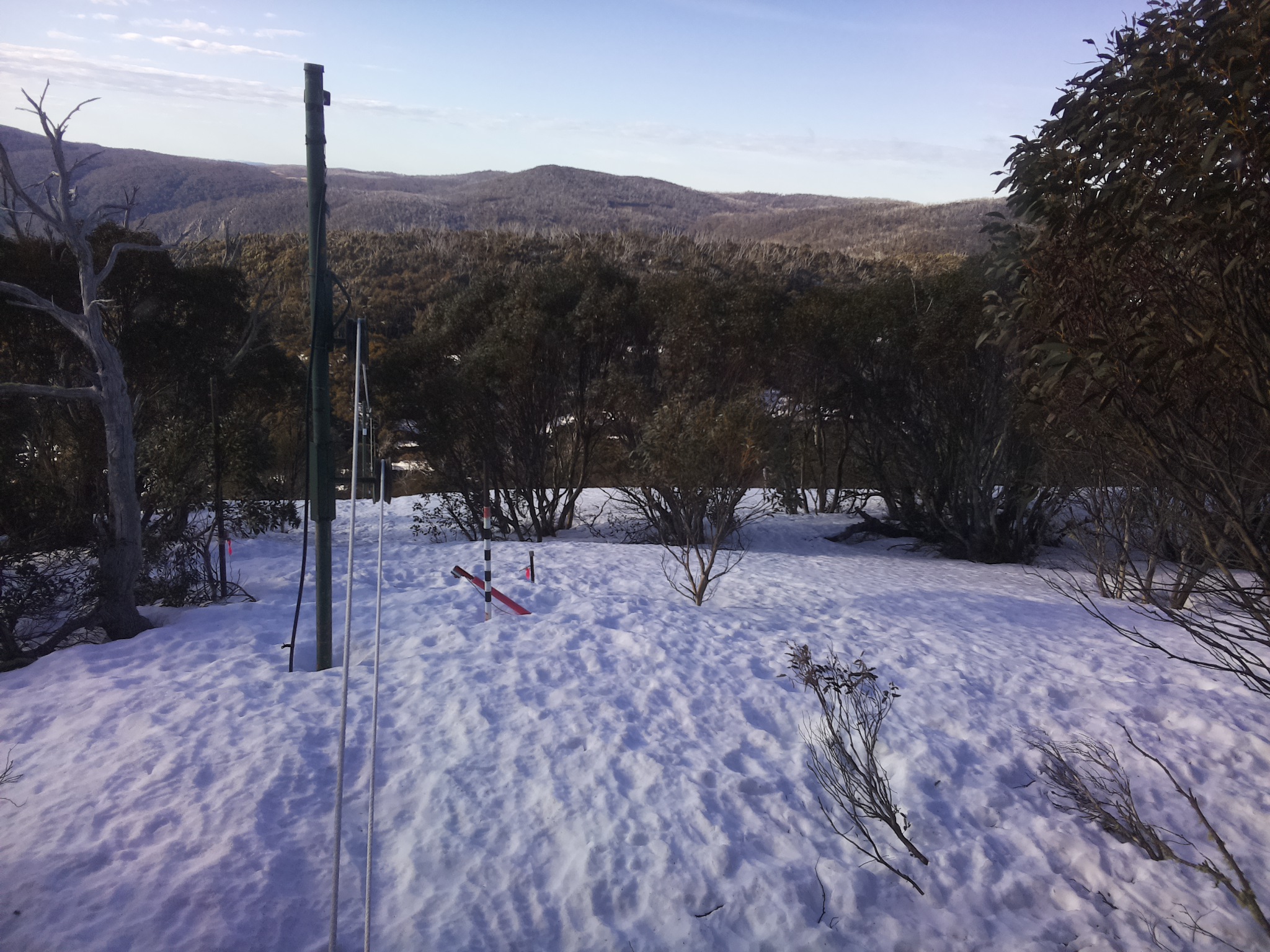 Bogong Web Cam 8:00am Monday 15th of September 2025
