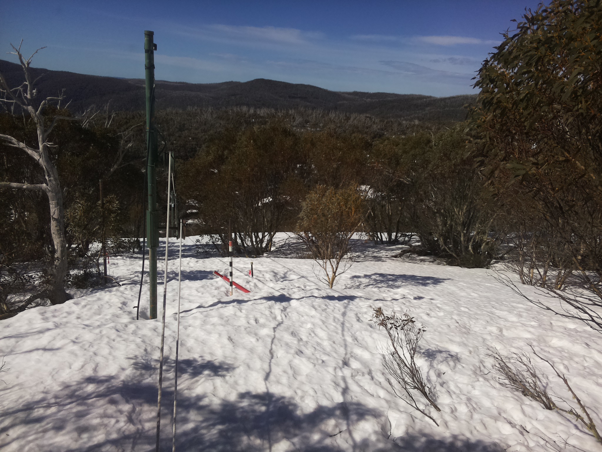 Bogong Web Cam 9:50am Monday 15th of September 2025