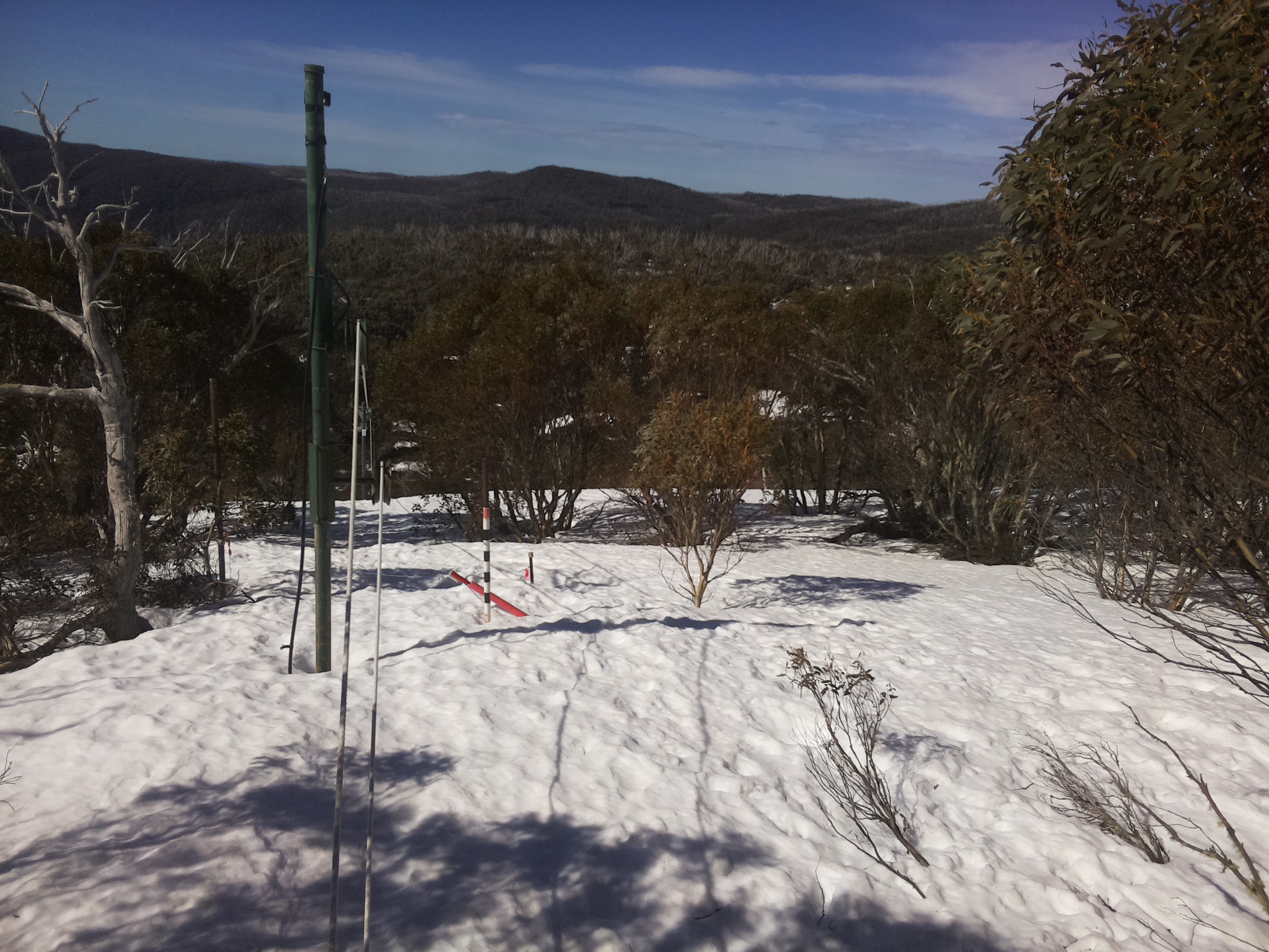 Bogong Web Cam 10:00am Monday 15th of September 2025