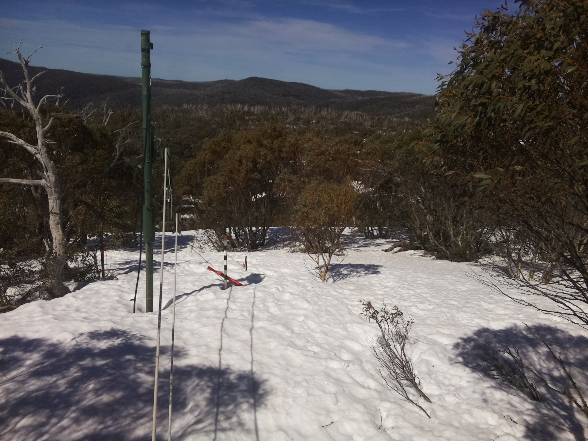 Bogong Web Cam 11:30am Monday 15th of September 2025