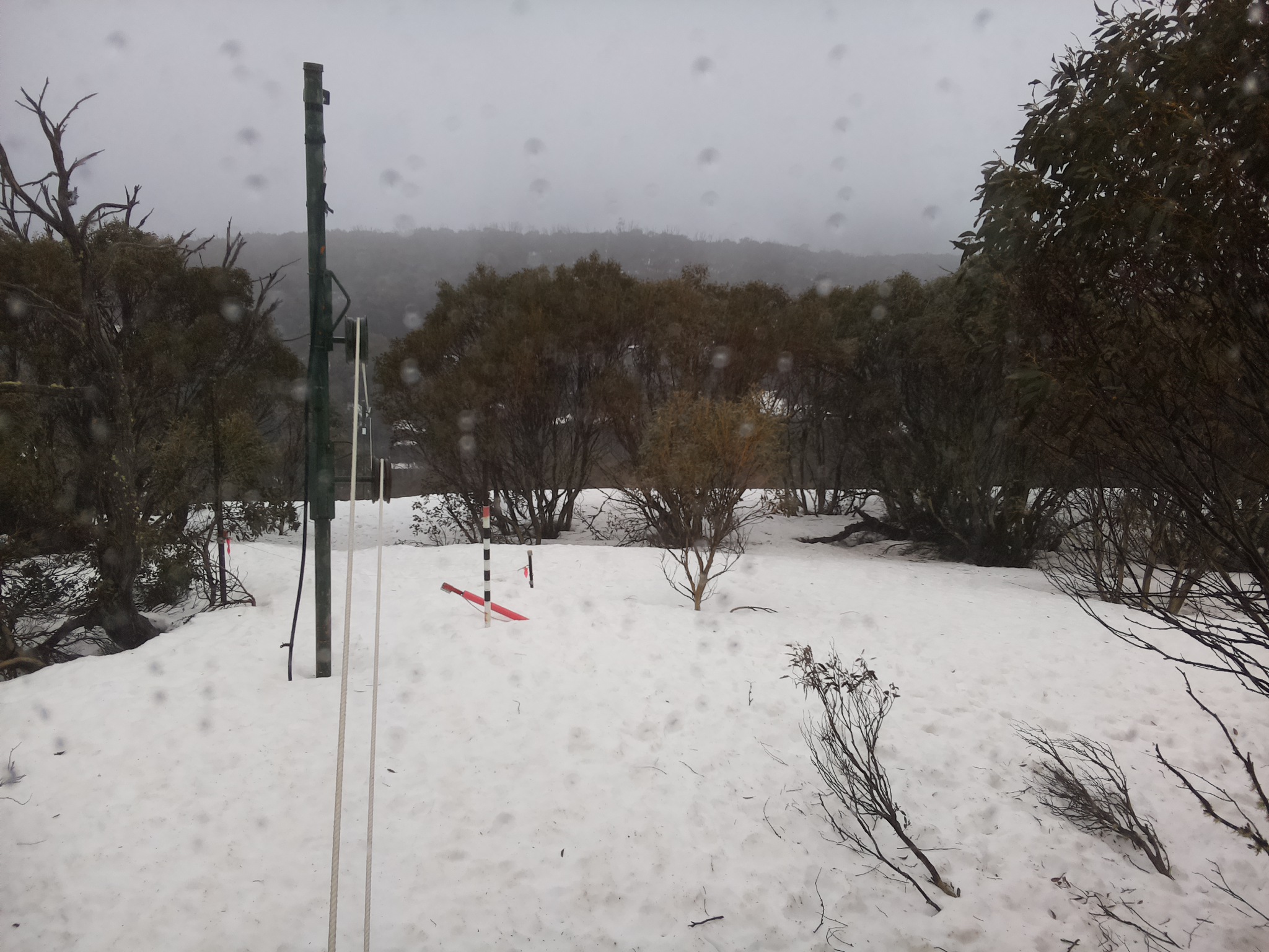 Bogong Web Cam 9:40am Tuesday 16th of September 2025