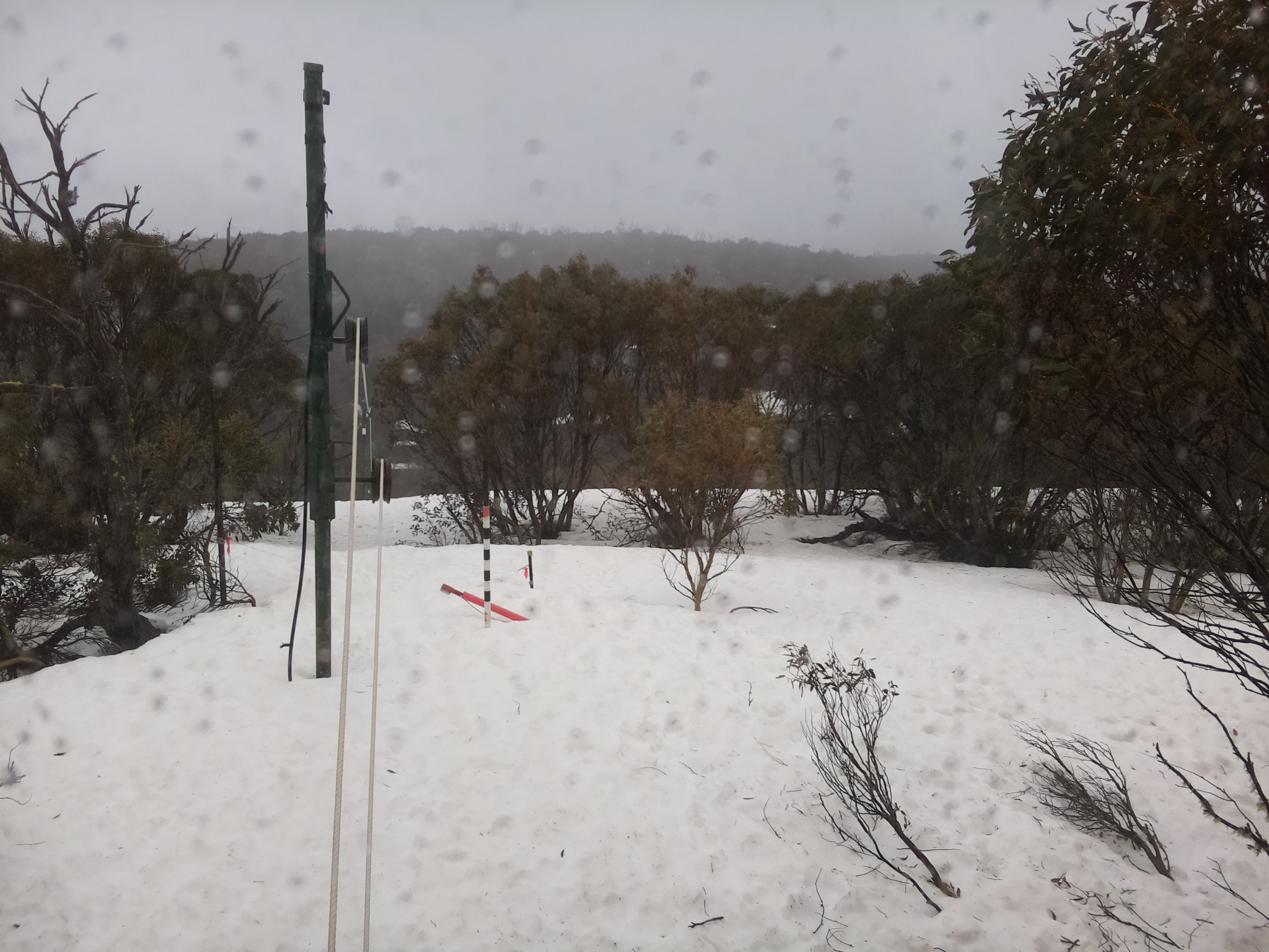 Bogong Web Cam 10:40am Tuesday 16th of September 2025