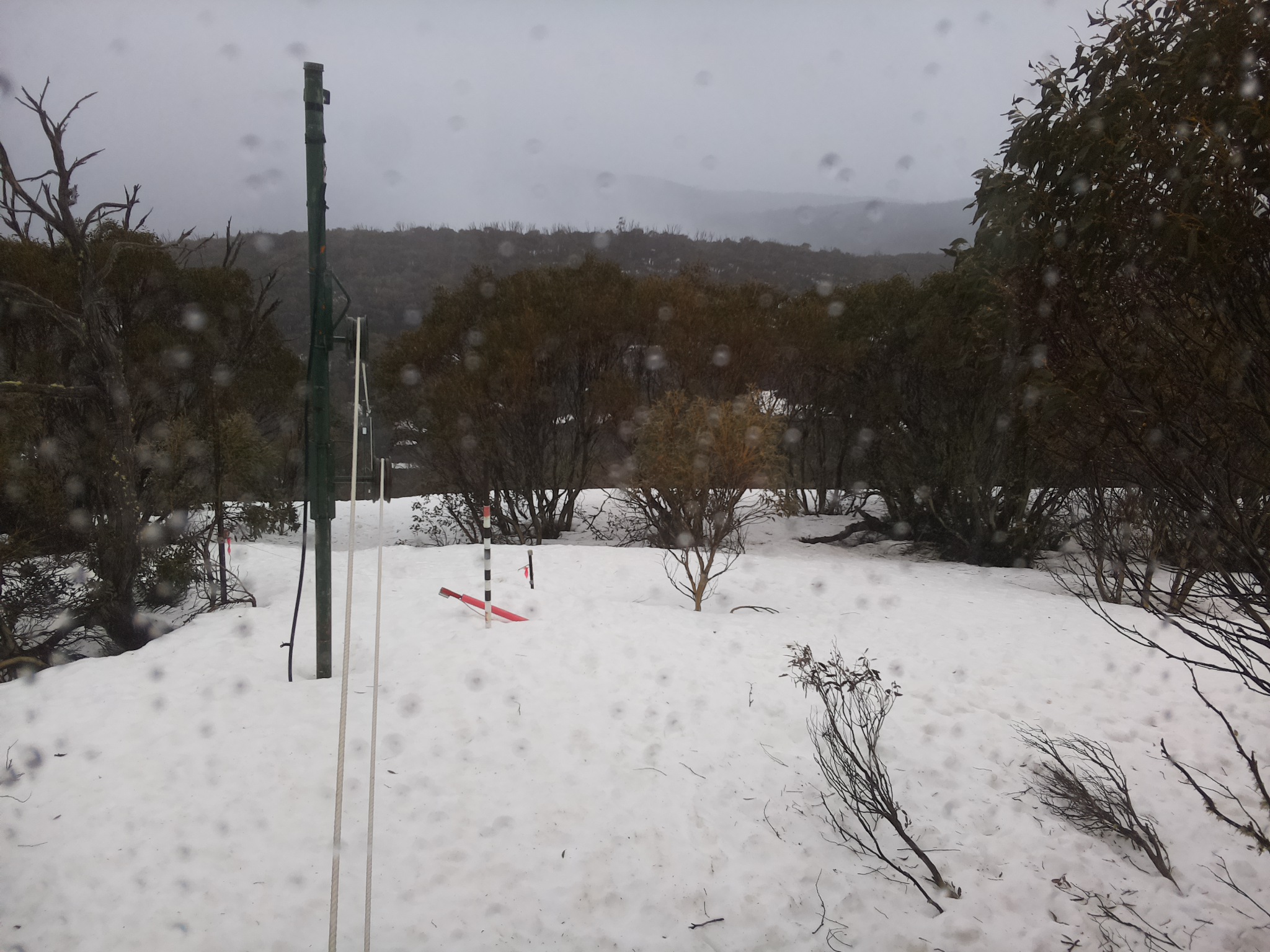 Bogong Web Cam 2:30pm Tuesday 16th of September 2025