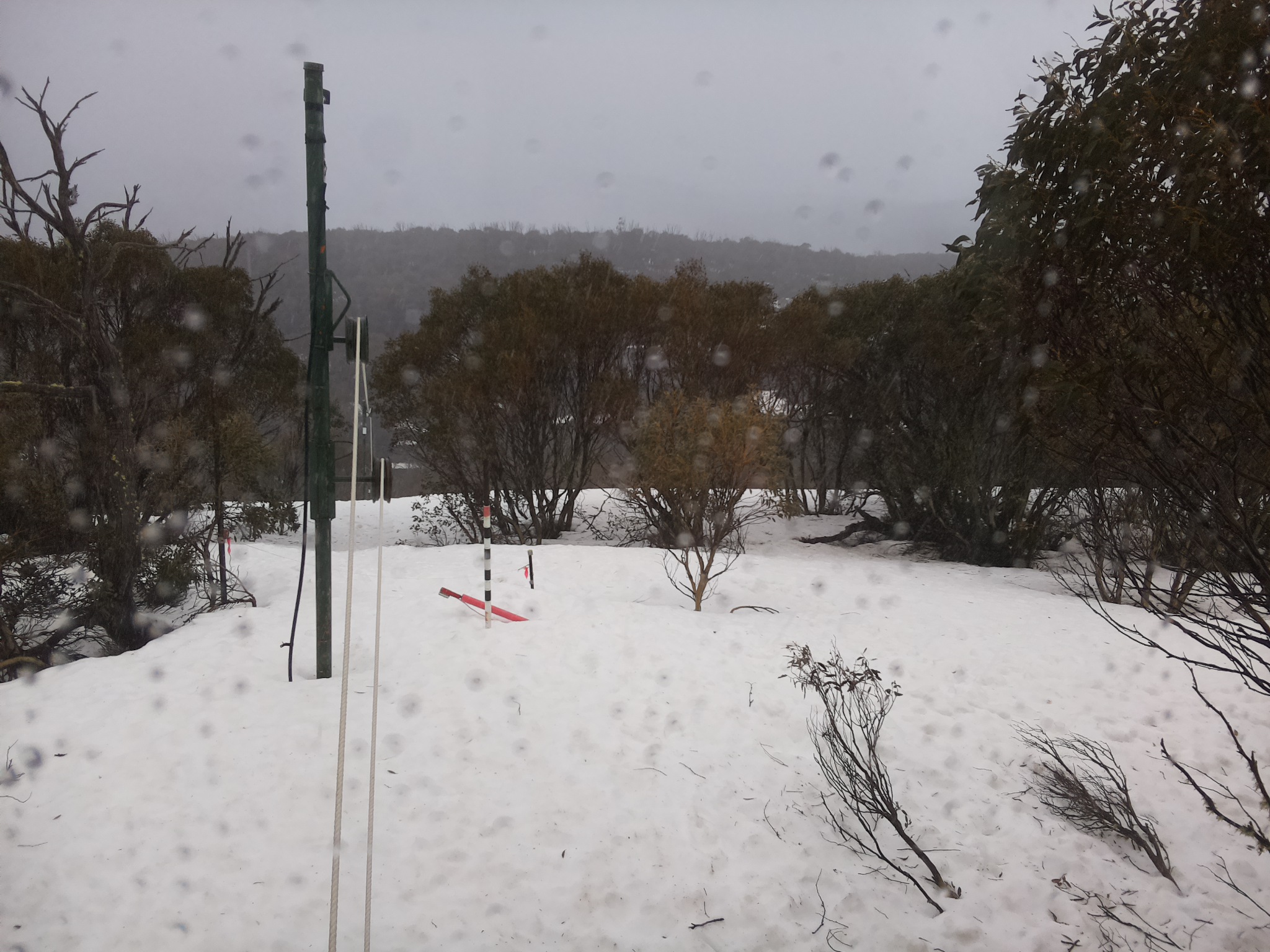 Bogong Web Cam 2:40pm Tuesday 16th of September 2025