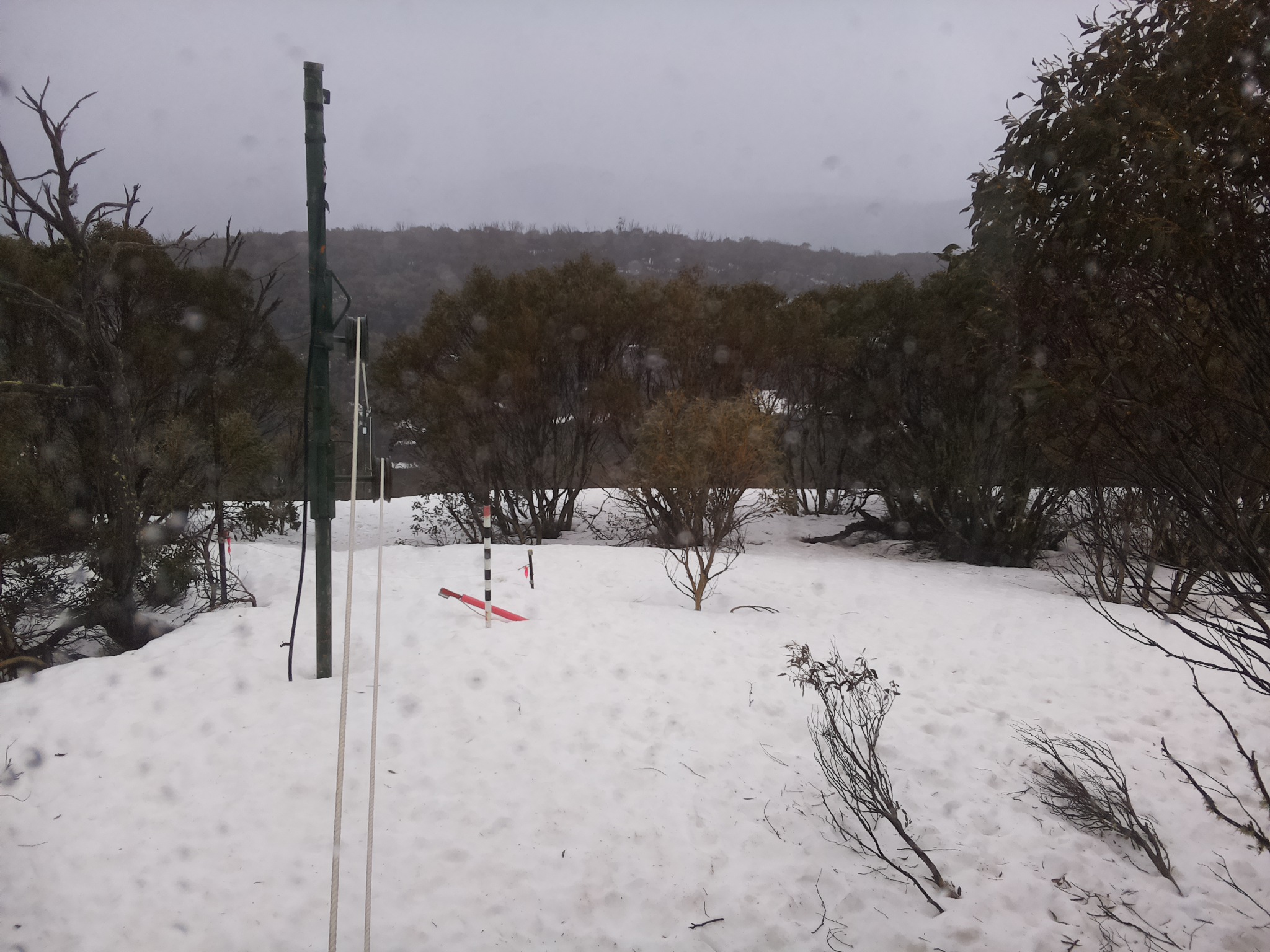Bogong Web Cam 4:20pm Tuesday 16th of September 2025