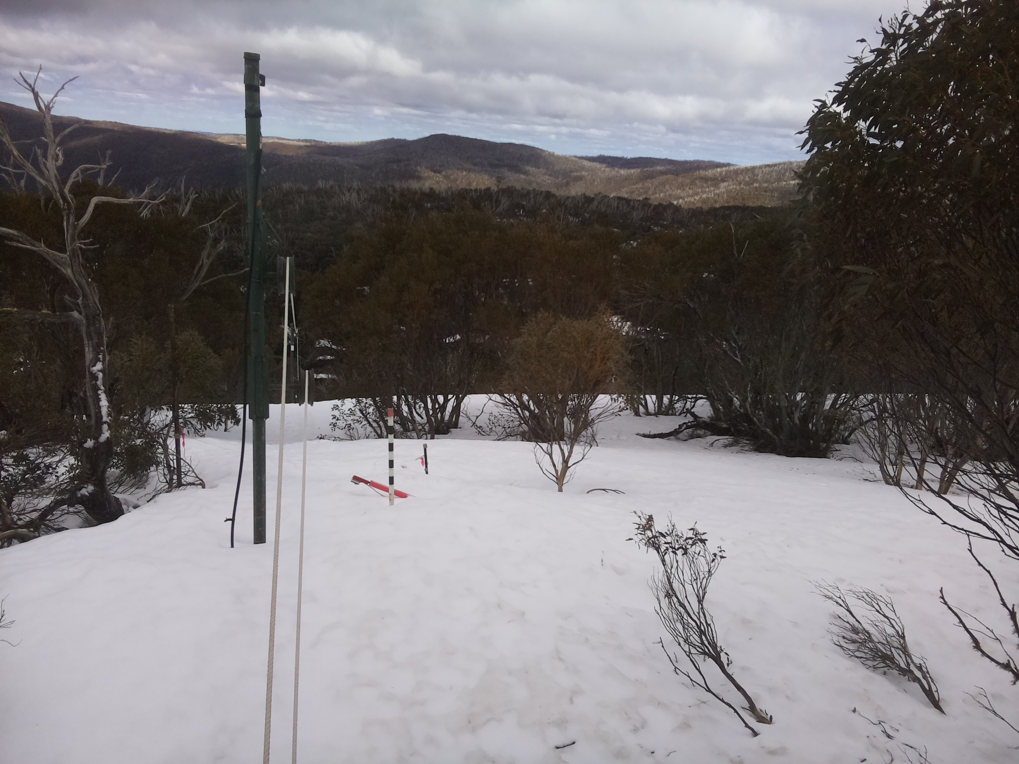 Bogong Web Cam 12:30pm Wednesday 17th of September 2025