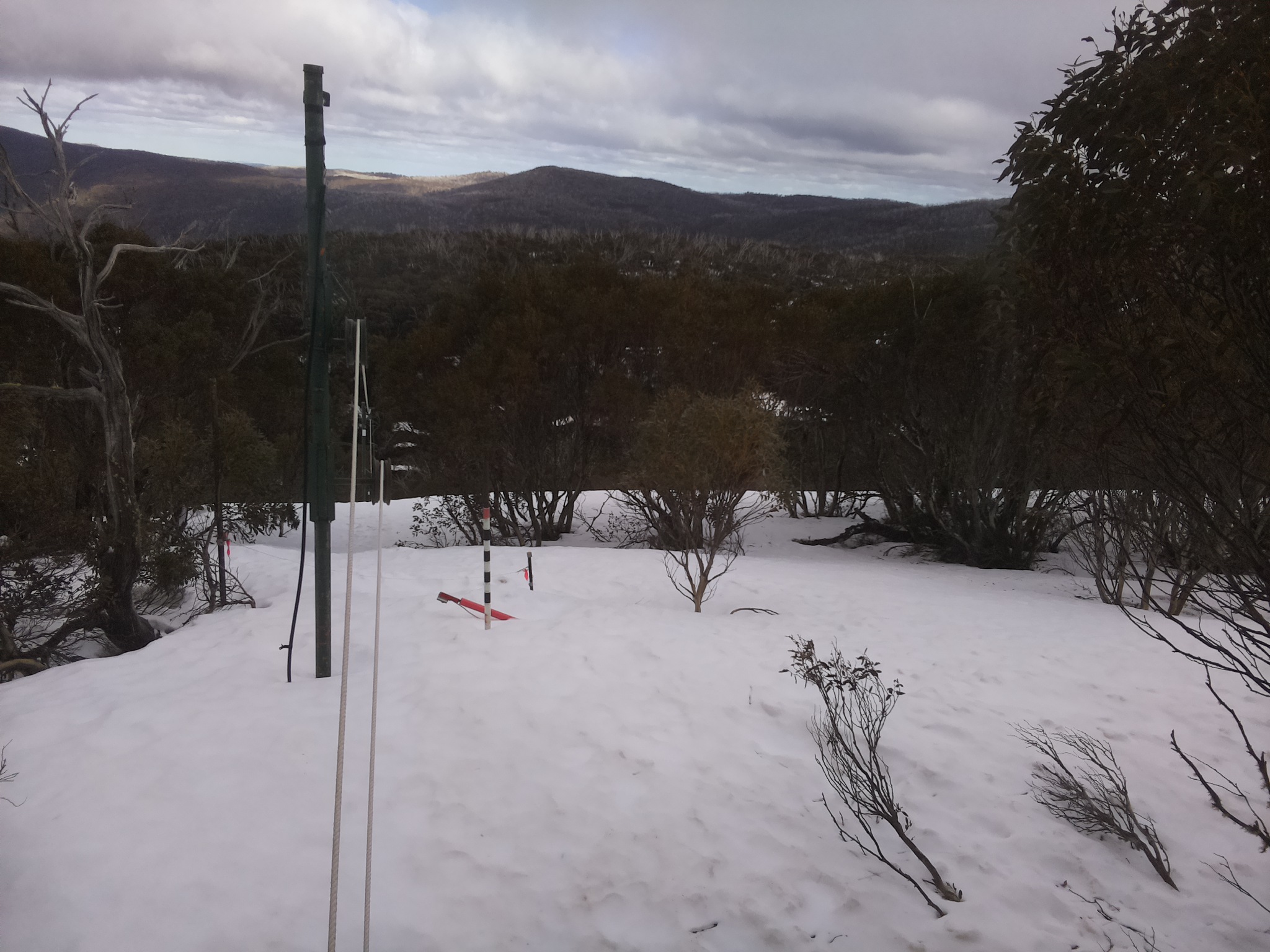 Bogong Web Cam 2:50pm Wednesday 17th of September 2025
