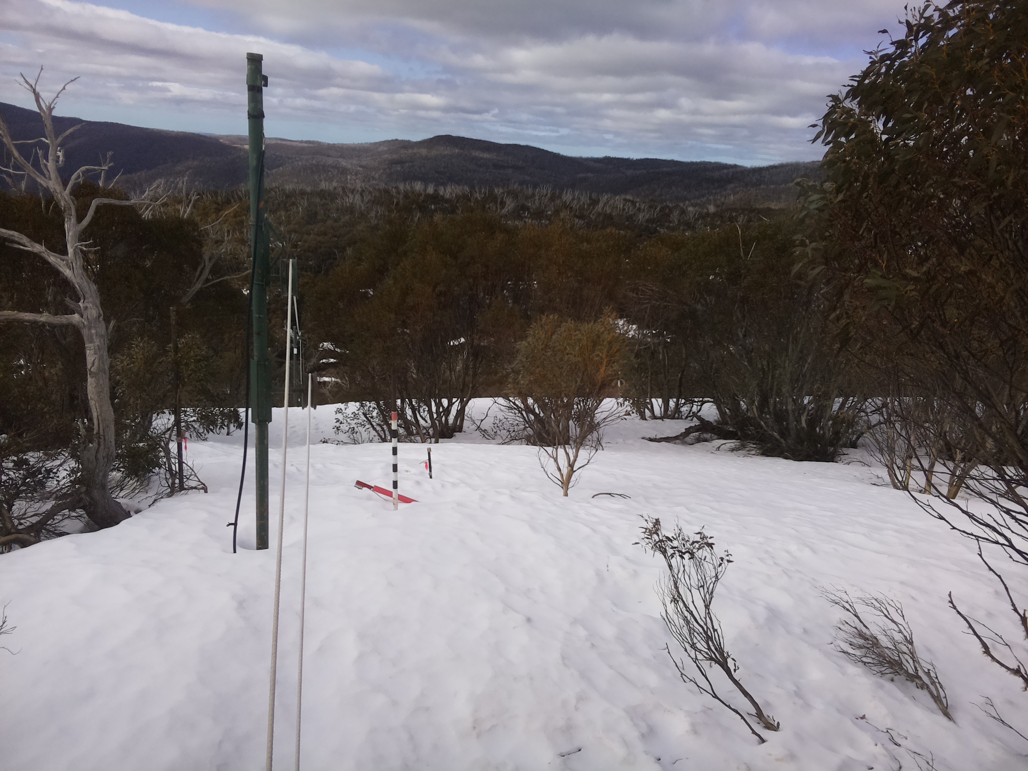 Bogong Web Cam 9:20am Thursday 18th of September 2025