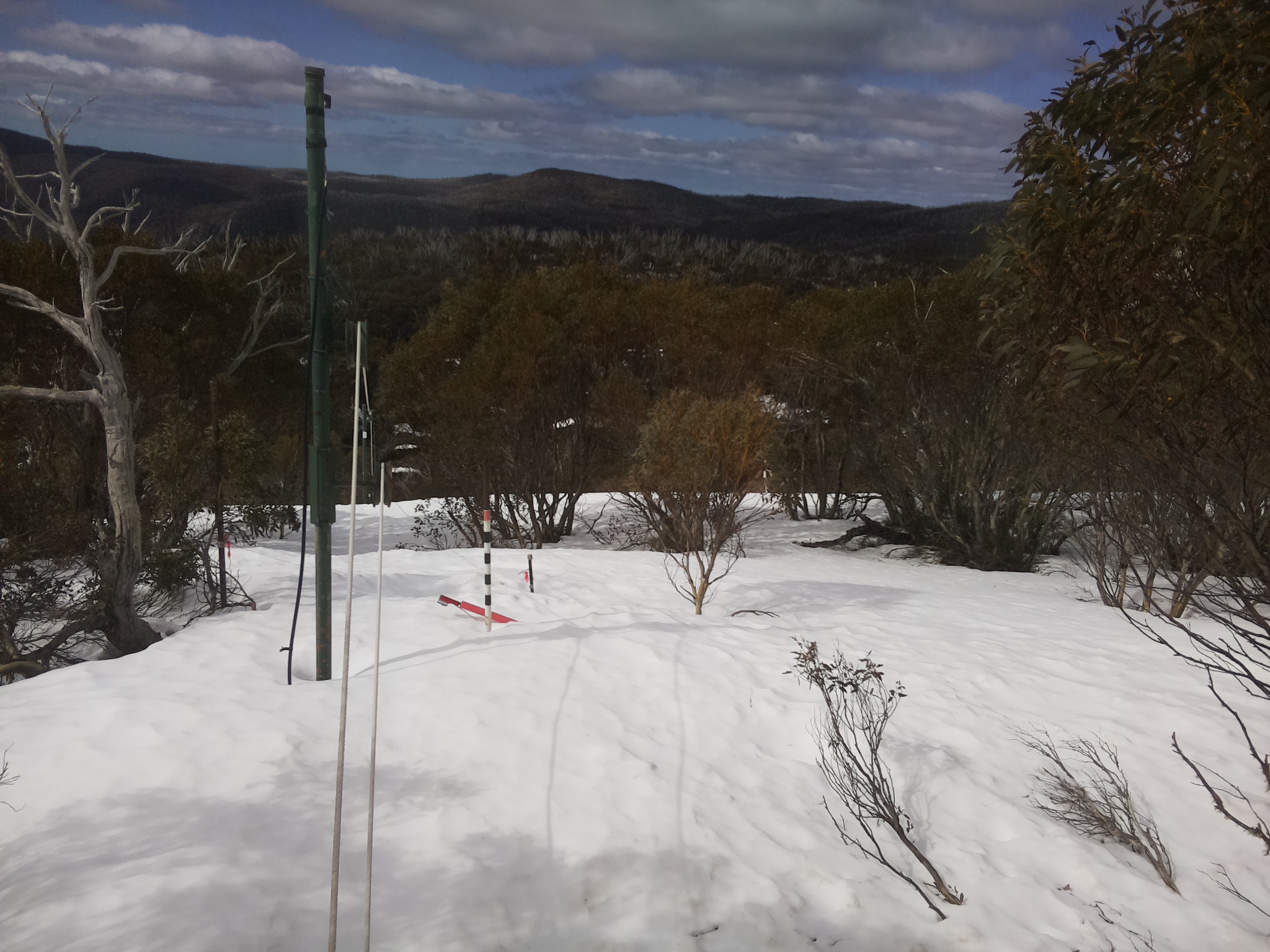 Bogong Web Cam 10:10am Thursday 18th of September 2025
