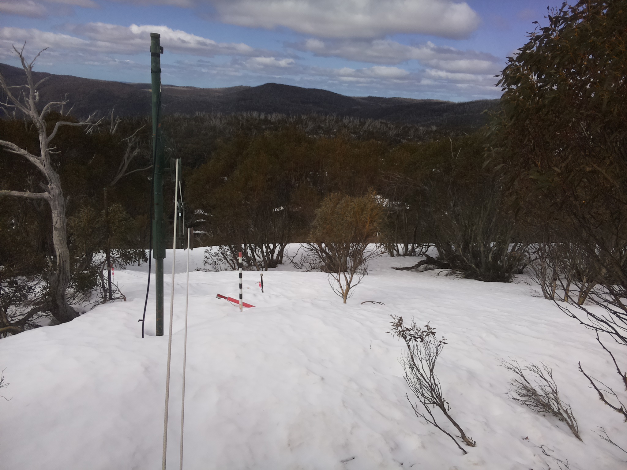 Bogong Web Cam 10:20am Thursday 18th of September 2025
