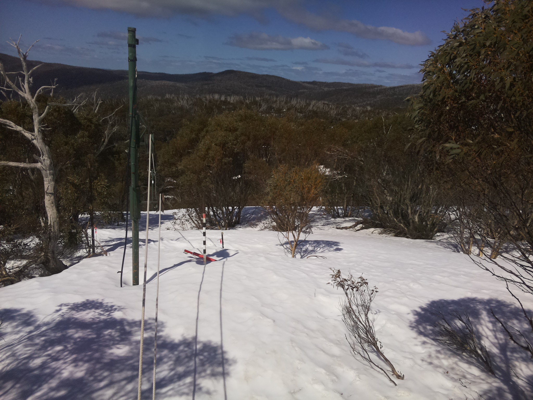 Bogong Web Cam 11:40am Thursday 18th of September 2025