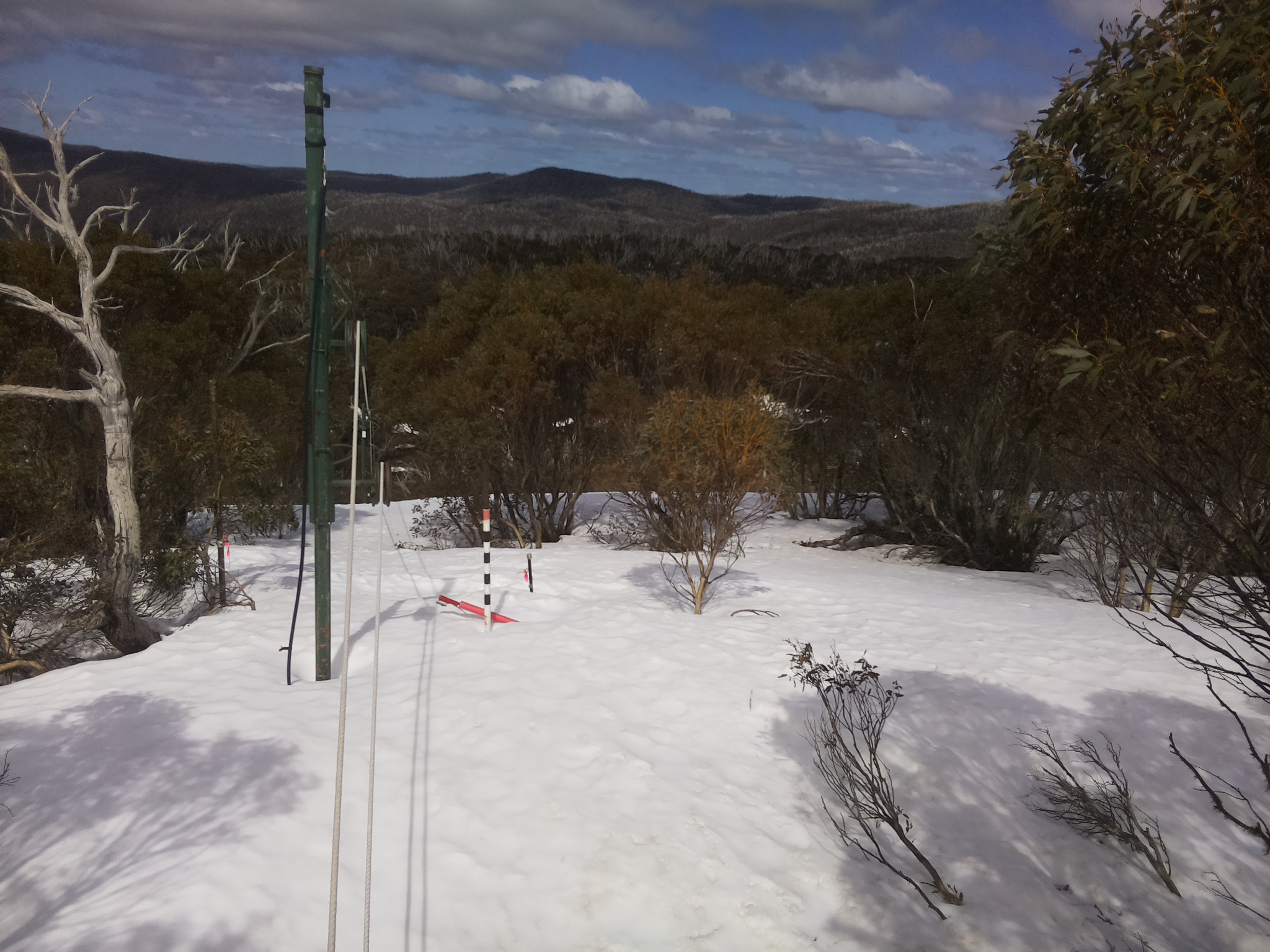 Bogong Web Cam 12:50pm Thursday 18th of September 2025