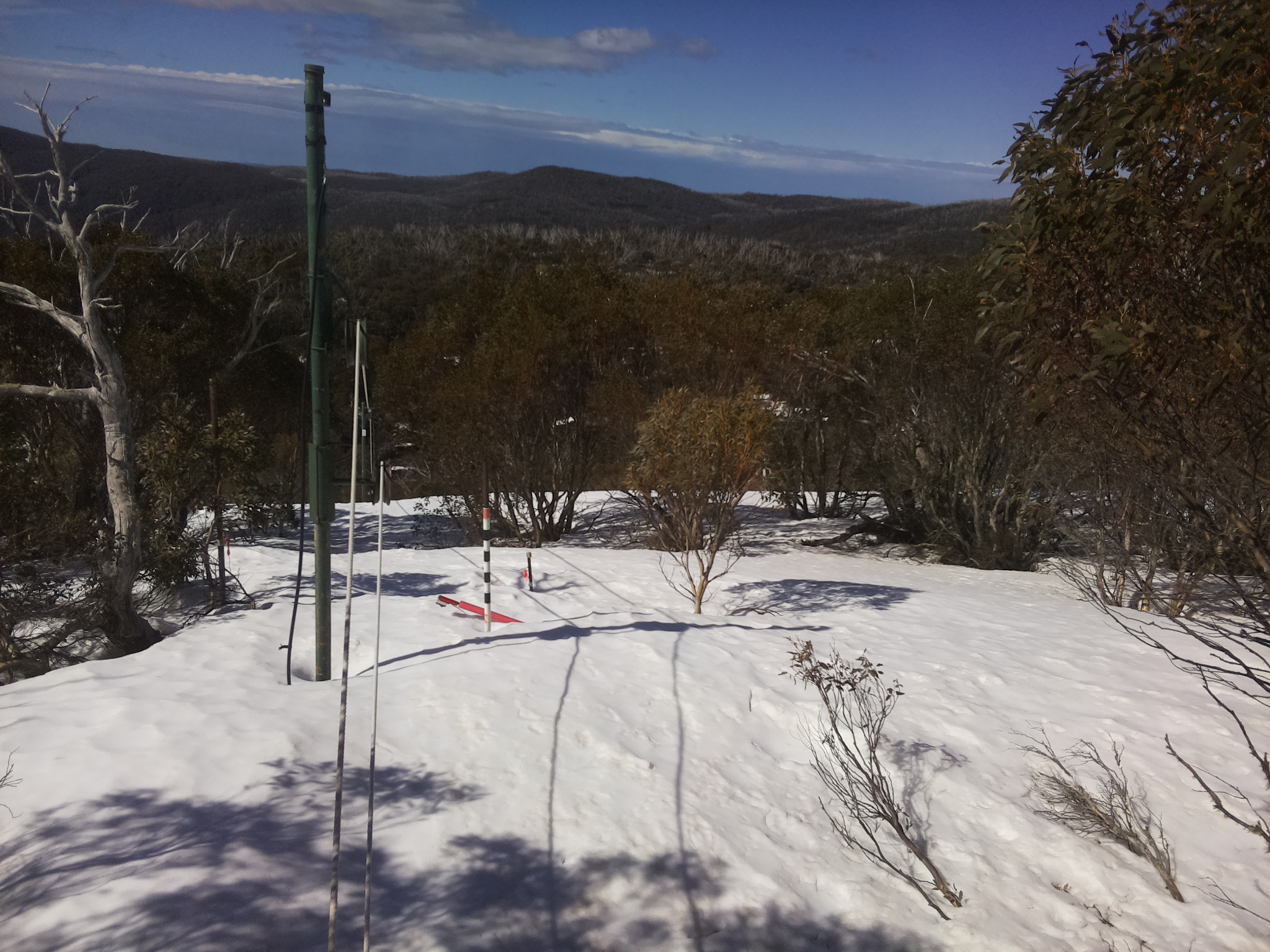 Bogong Web Cam 10:10am Friday 19th of September 2025