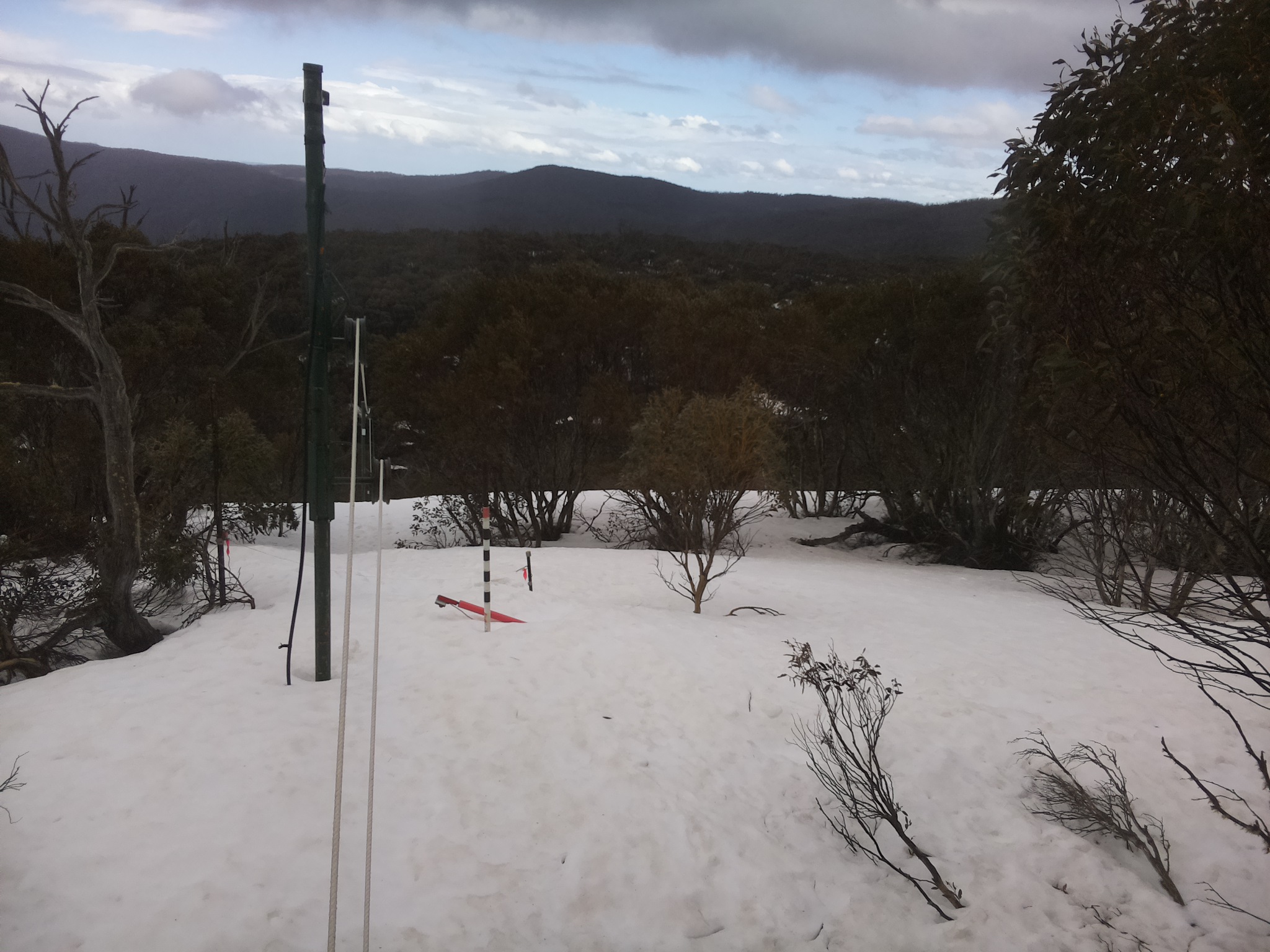 Bogong Web Cam 12:50pm Friday 19th of September 2025