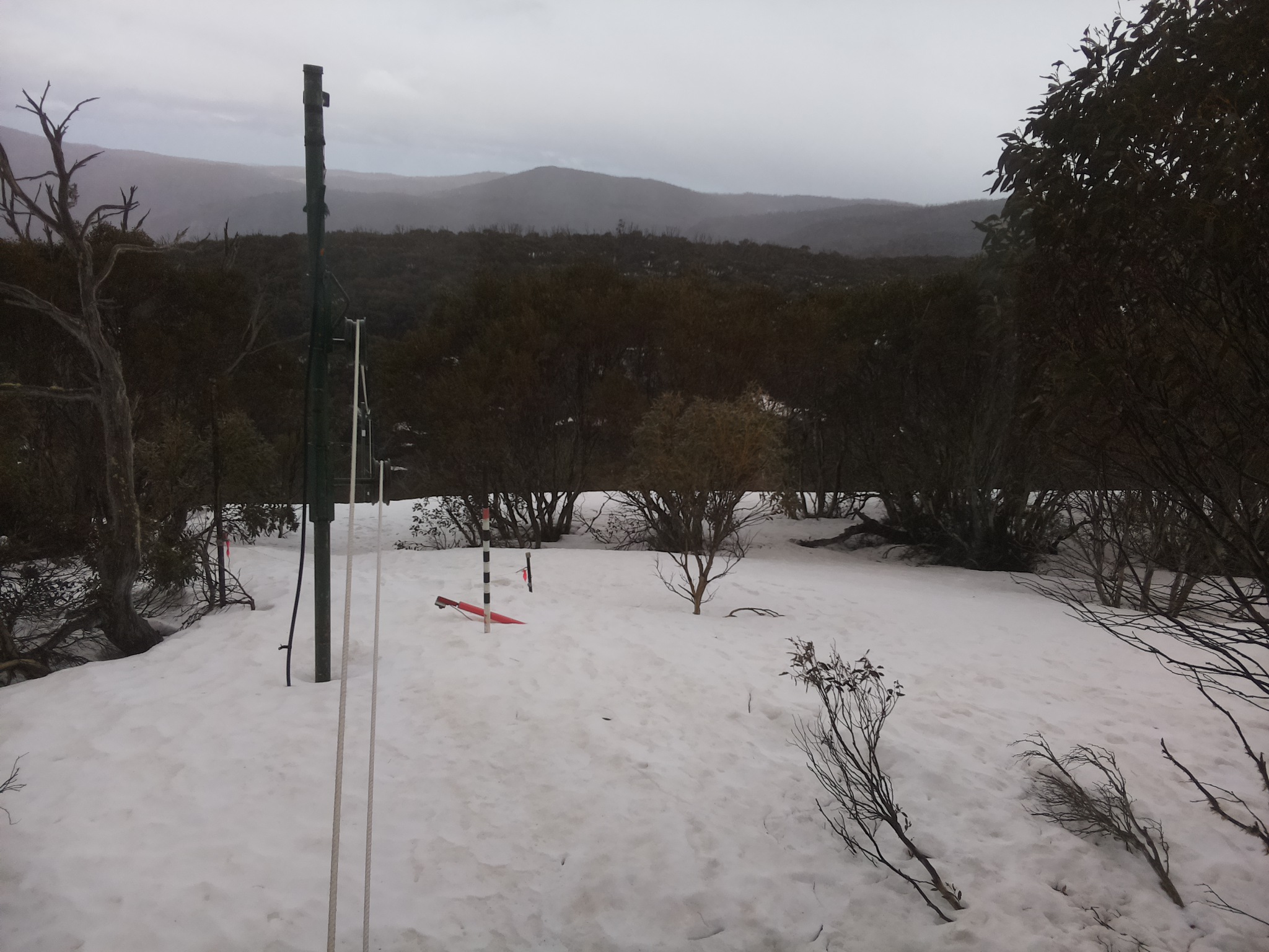 Bogong Web Cam 1:00pm Friday 19th of September 2025