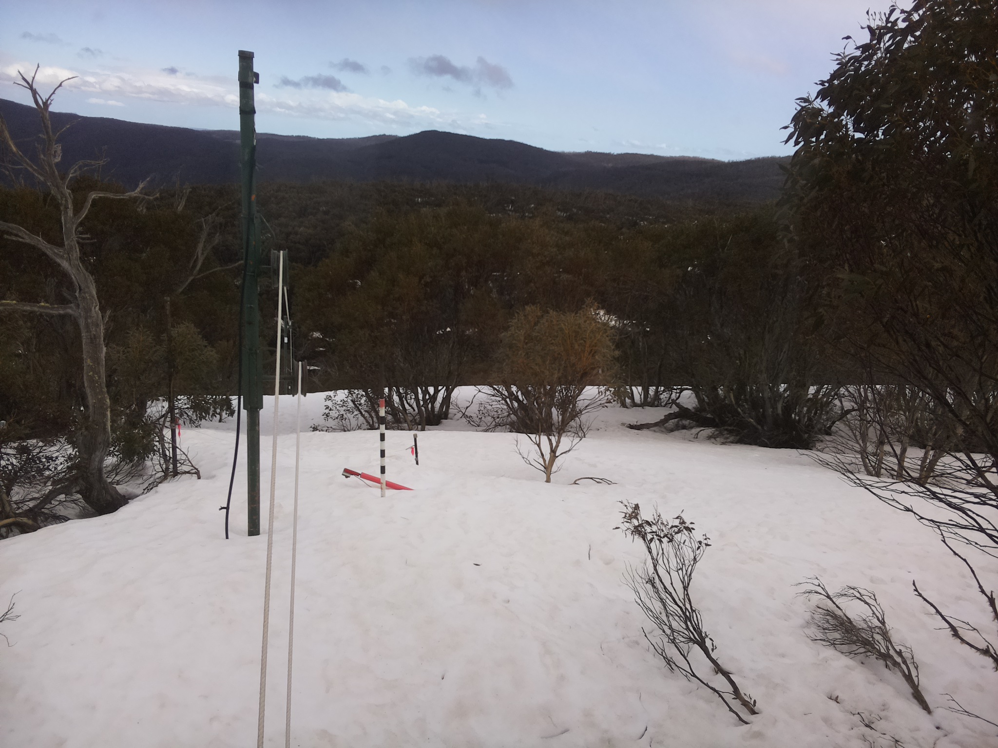 Bogong Web Cam 1:30pm Friday 19th of September 2025