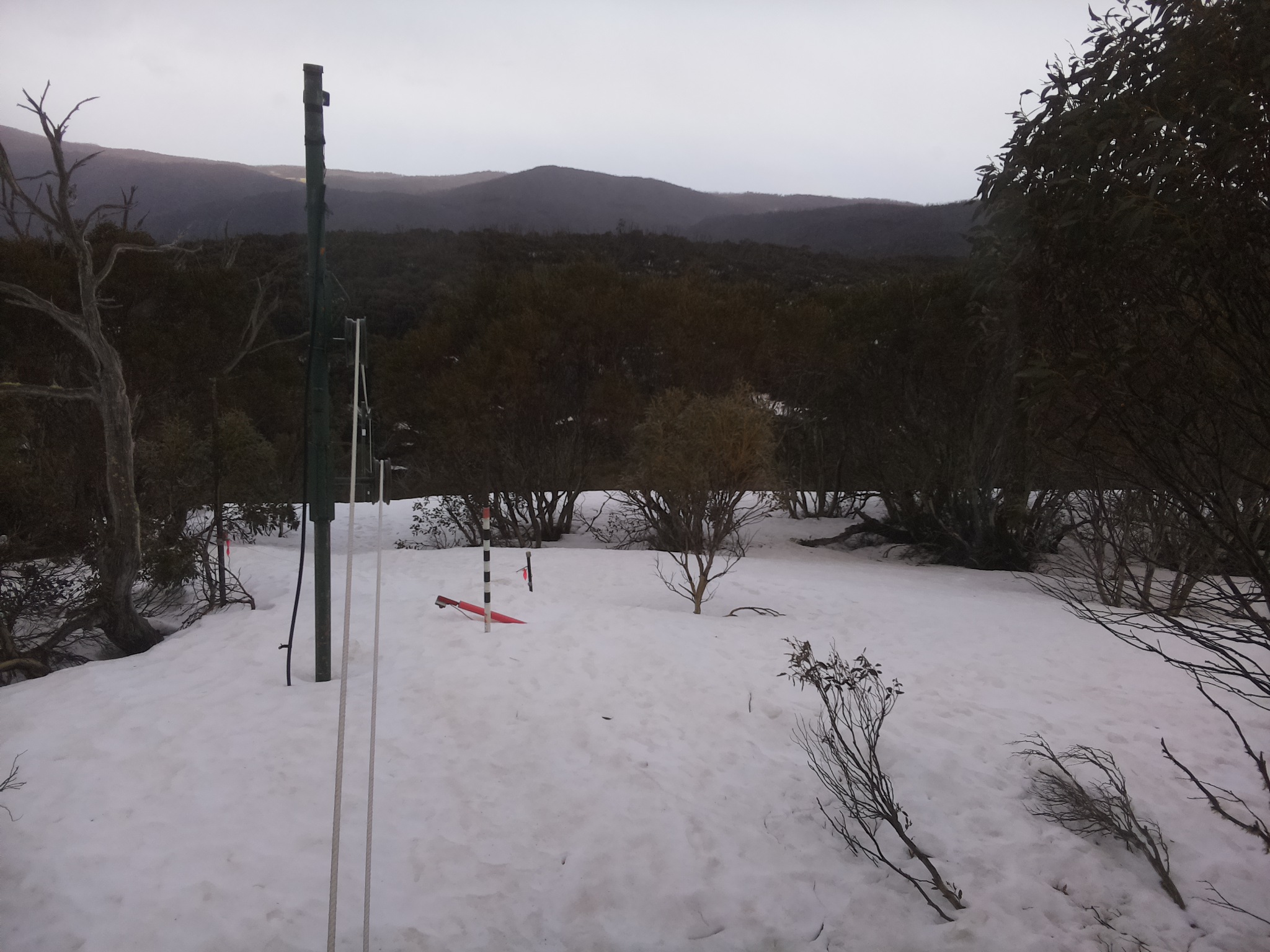 Bogong Web Cam 2:00pm Friday 19th of September 2025