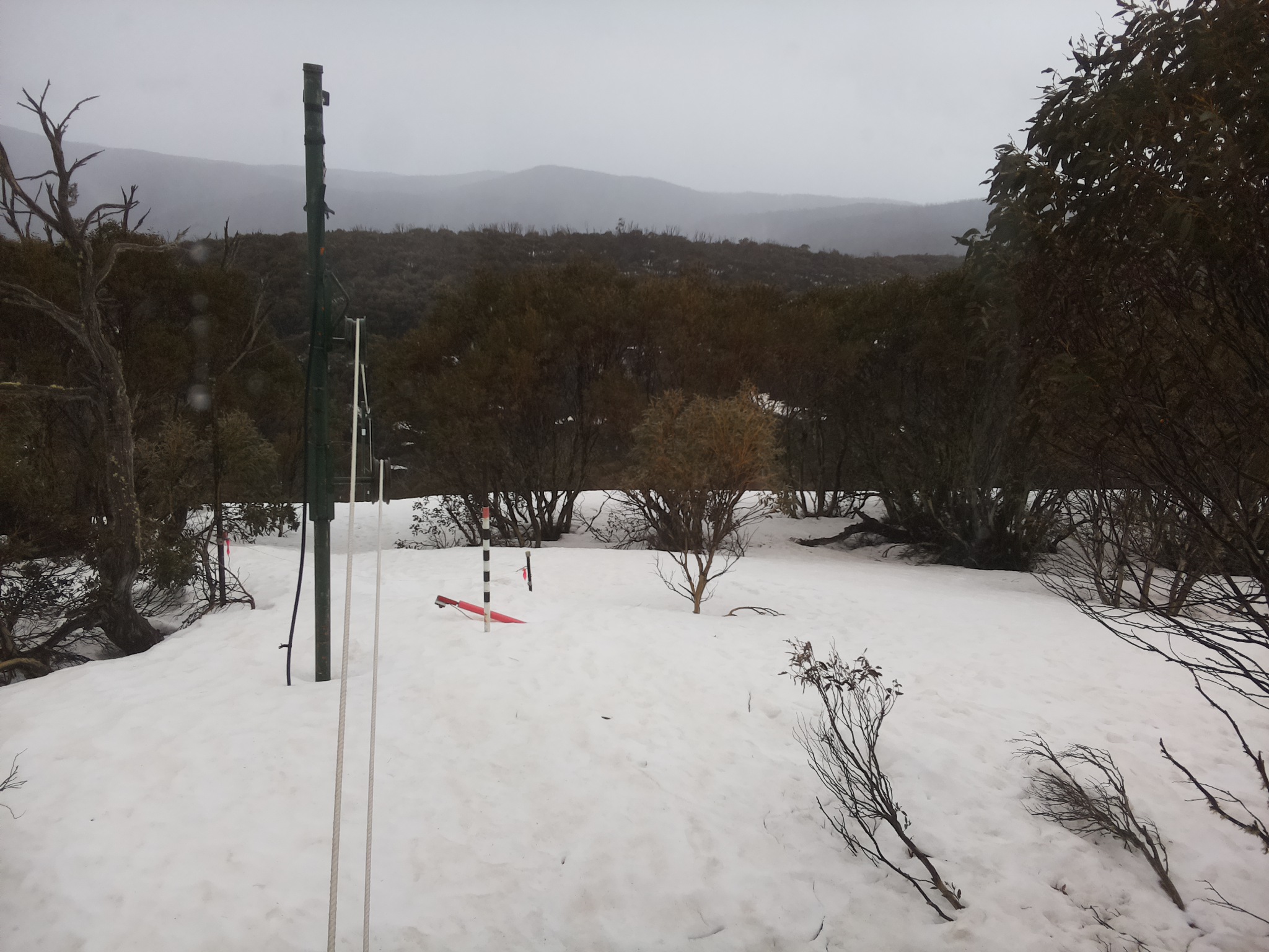 Bogong Web Cam 2:40pm Friday 19th of September 2025