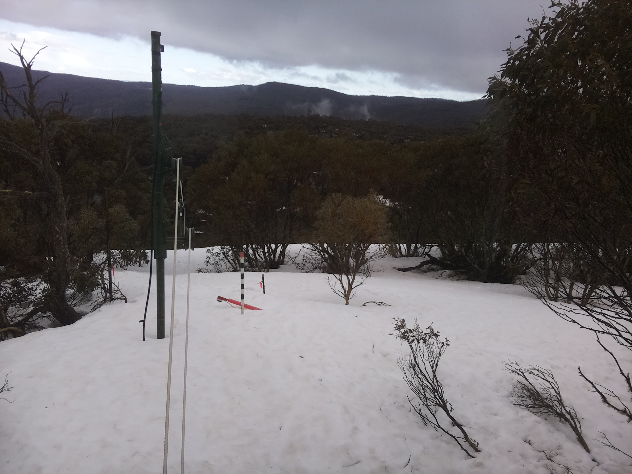 Bogong Web Cam 3:30pm Friday 19th of September 2025