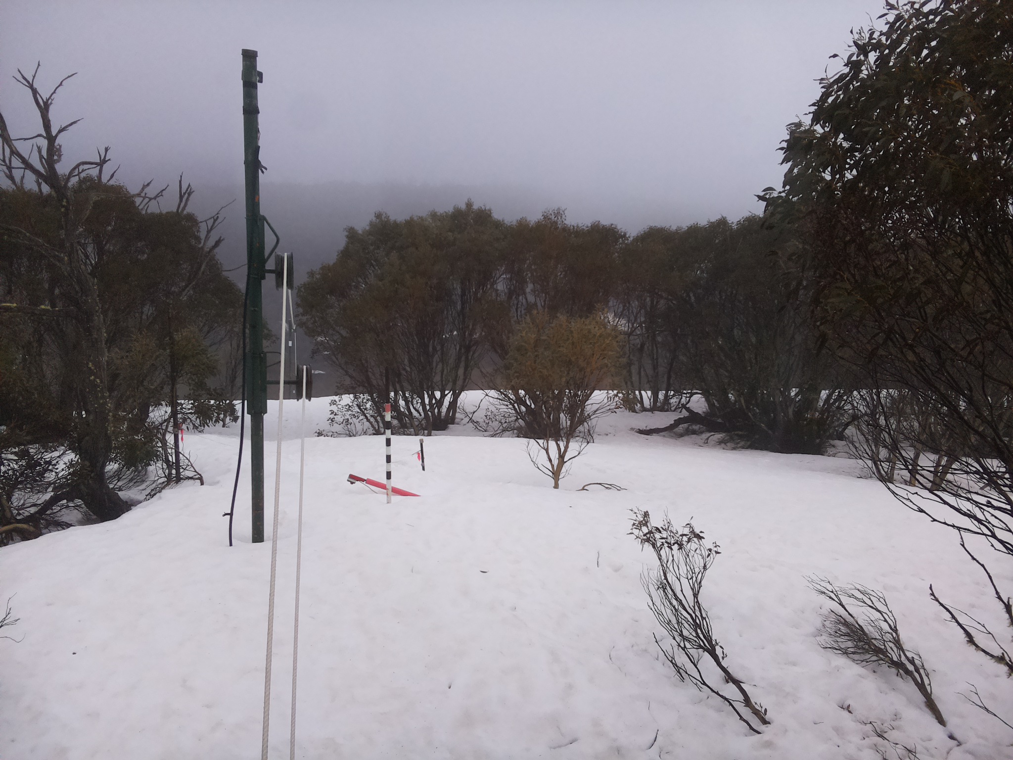 Bogong Web Cam 4:40pm Friday 19th of September 2025