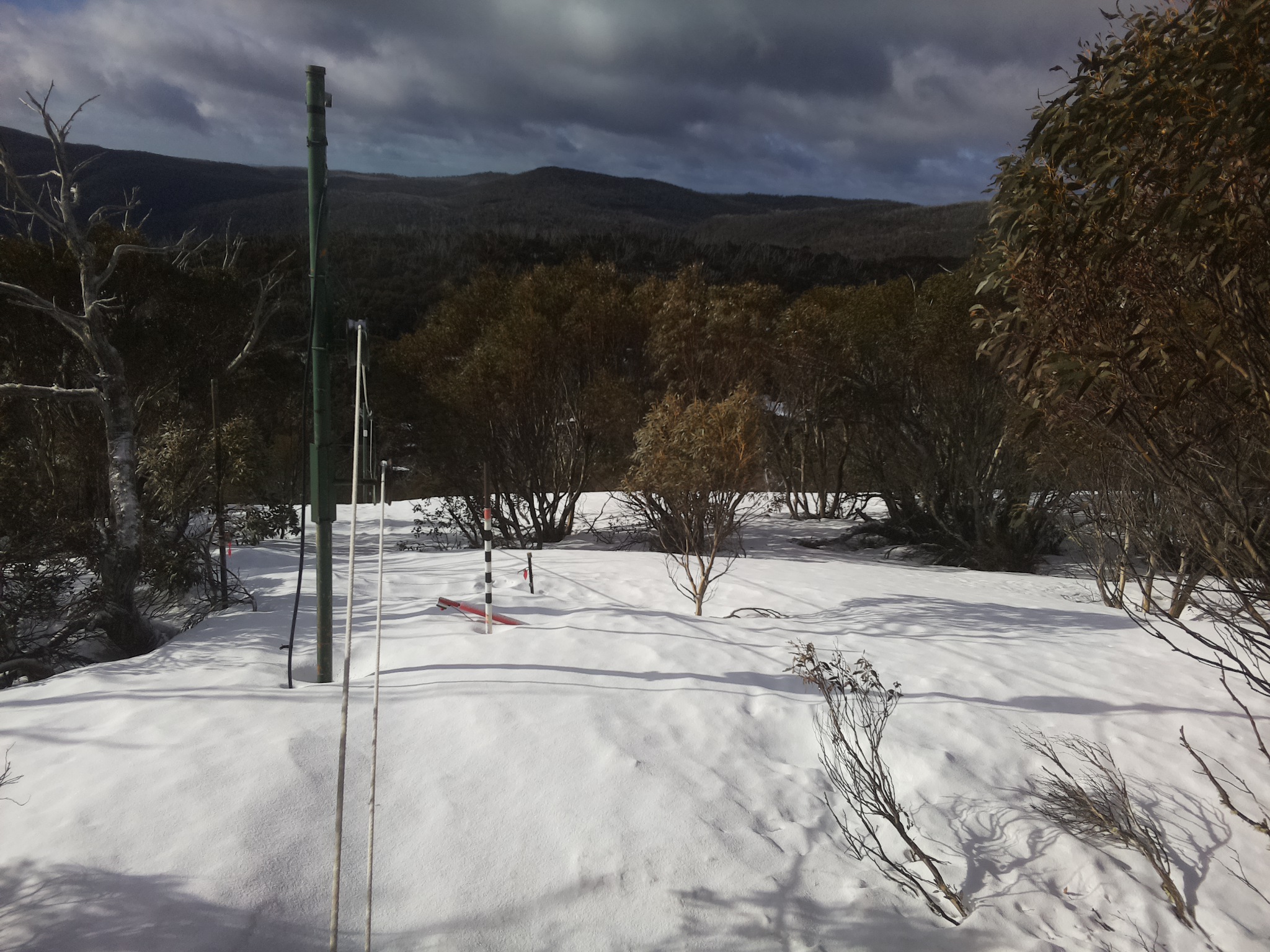 Bogong Web Cam 8:10am Saturday 20th of September 2025