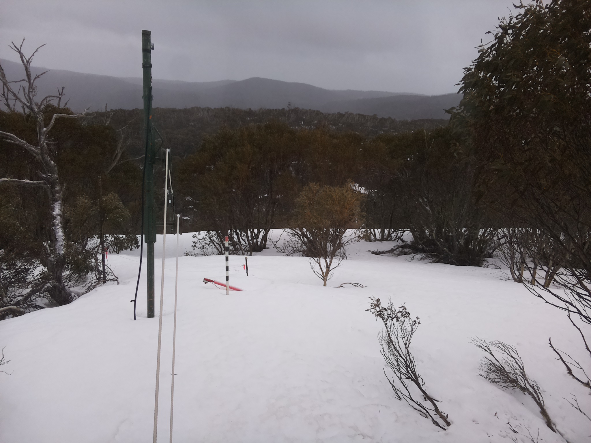Bogong Web Cam 8:50am Saturday 20th of September 2025