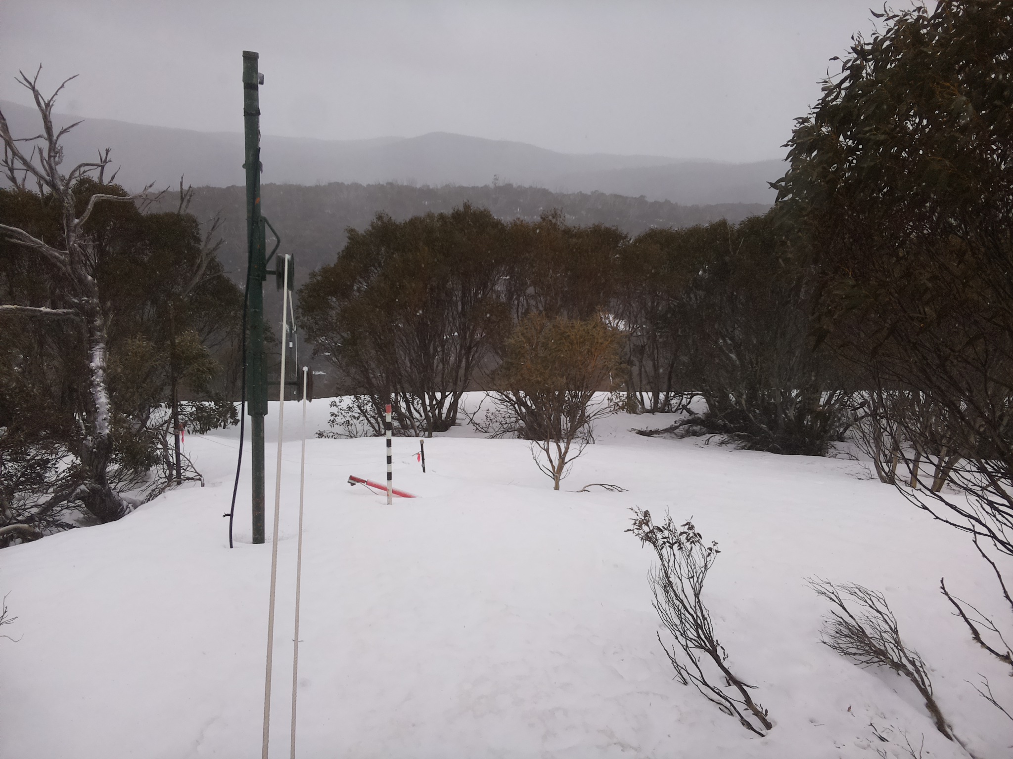 Bogong Web Cam 9:00am Saturday 20th of September 2025