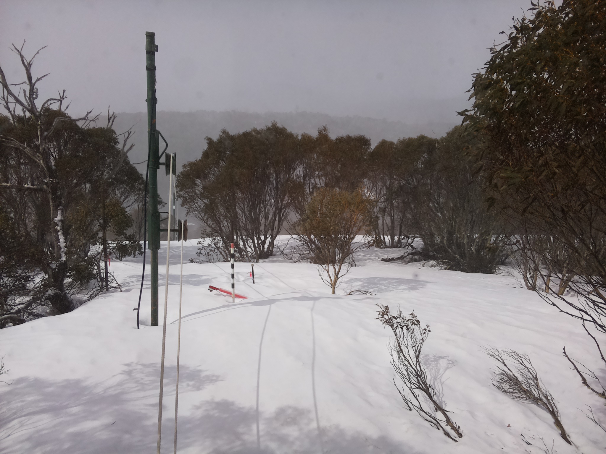 Bogong Web Cam 10:20am Saturday 20th of September 2025