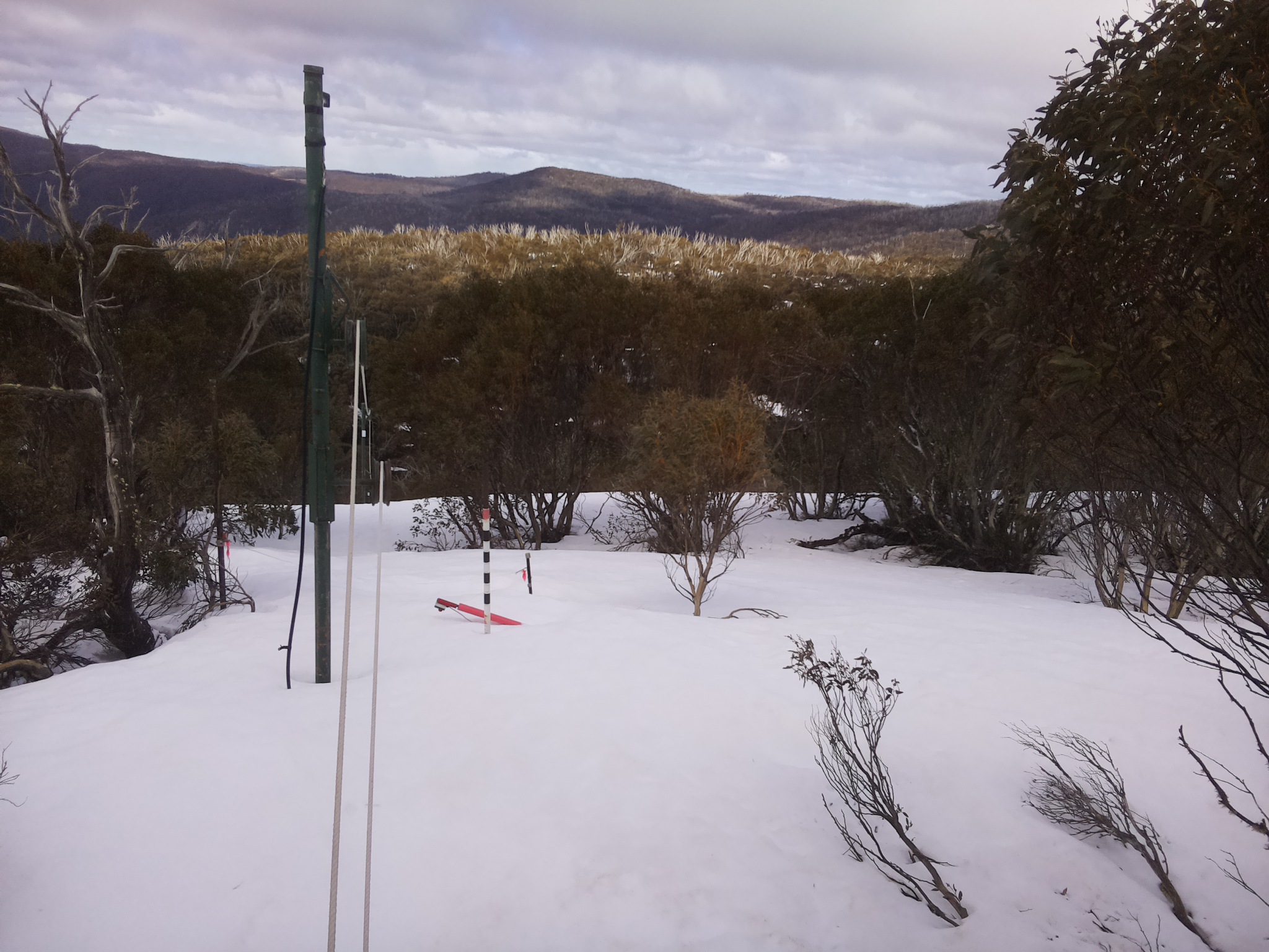 Bogong Web Cam 12:00pm Saturday 20th of September 2025