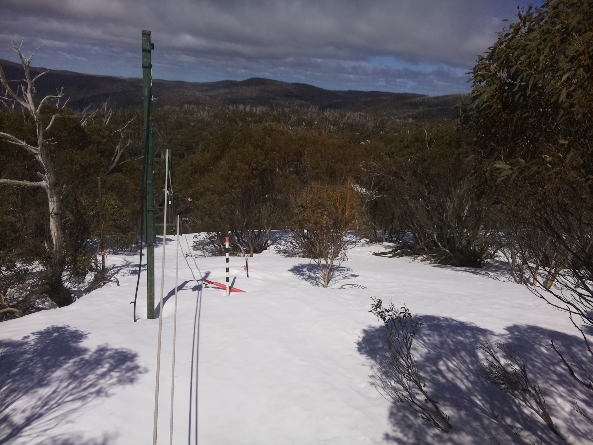 Bogong Web Cam 12:50pm Saturday 20th of September 2025
