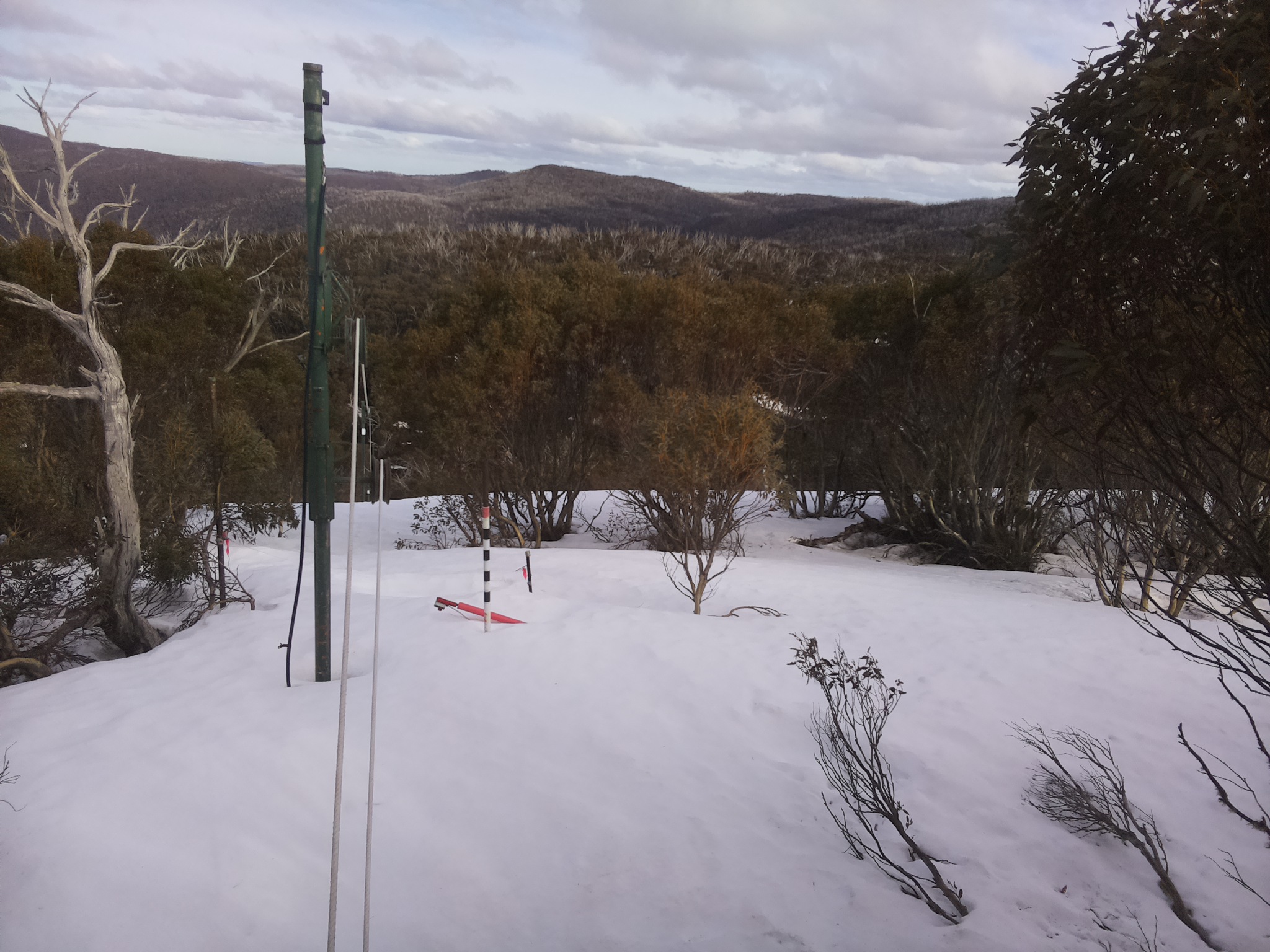 Bogong Web Cam 3:50pm Saturday 20th of September 2025