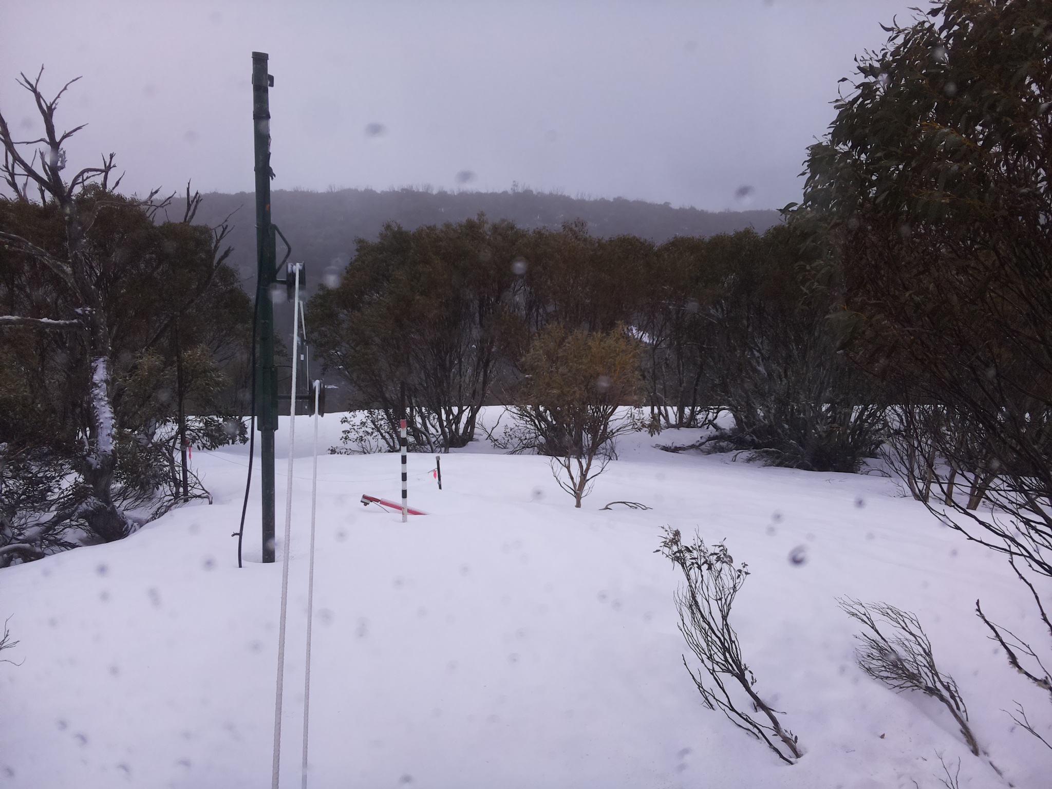 Bogong Web Cam 8:00am Sunday 21st of September 2025