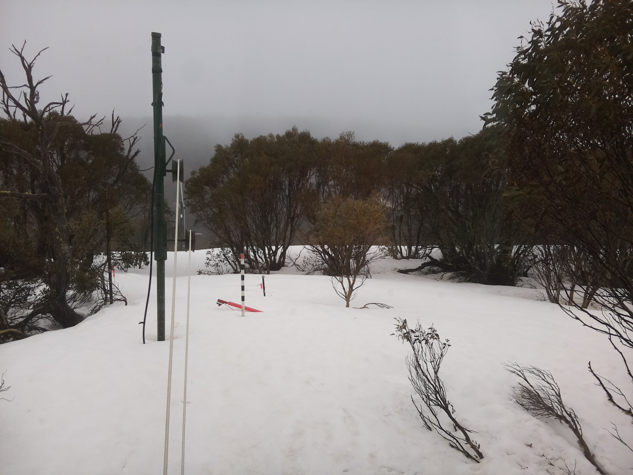 Bogong Web Cam 12:30pm Sunday 21st of September 2025