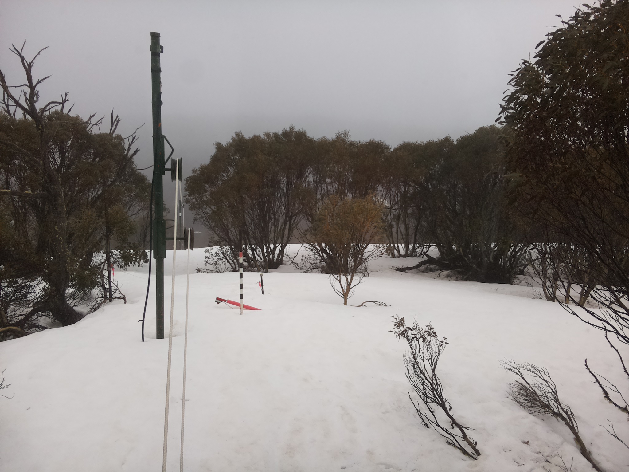 Bogong Web Cam 1:00pm Sunday 21st of September 2025