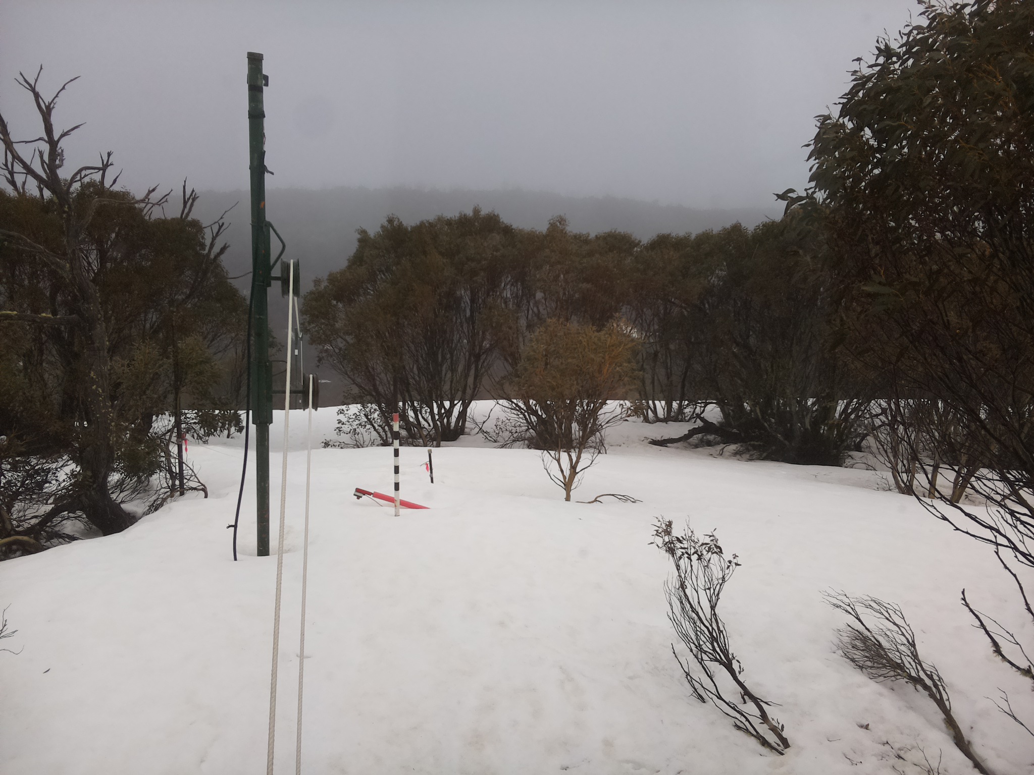 Bogong Web Cam 1:30pm Sunday 21st of September 2025