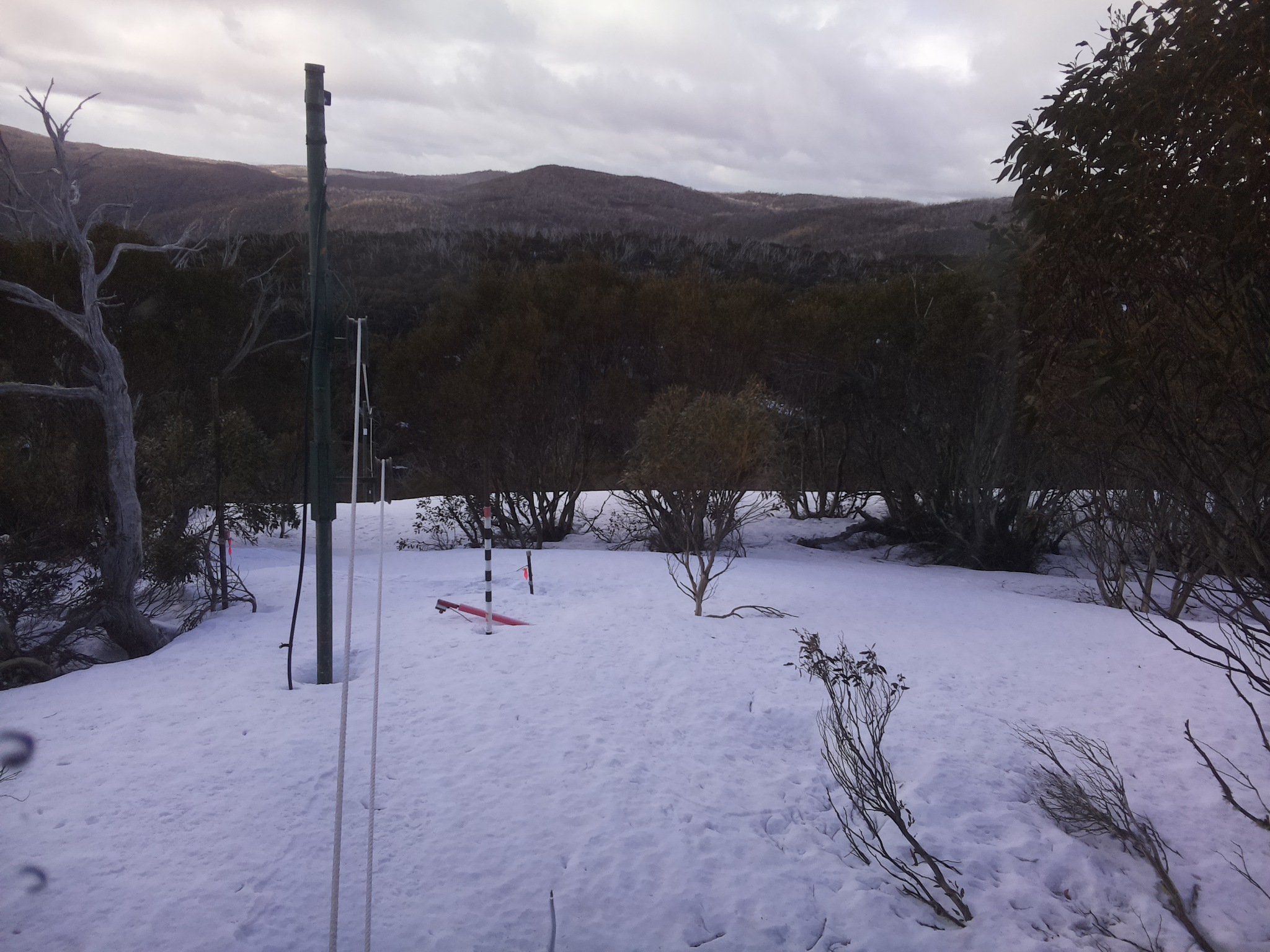 Bogong Web Cam 8:00am Monday 22nd of September 2025