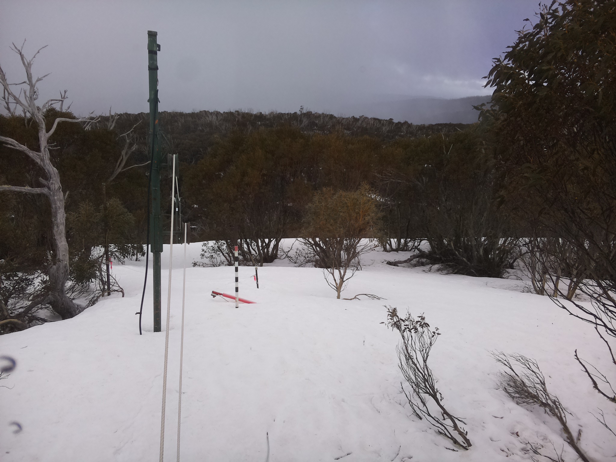 Bogong Web Cam 8:20am Monday 22nd of September 2025