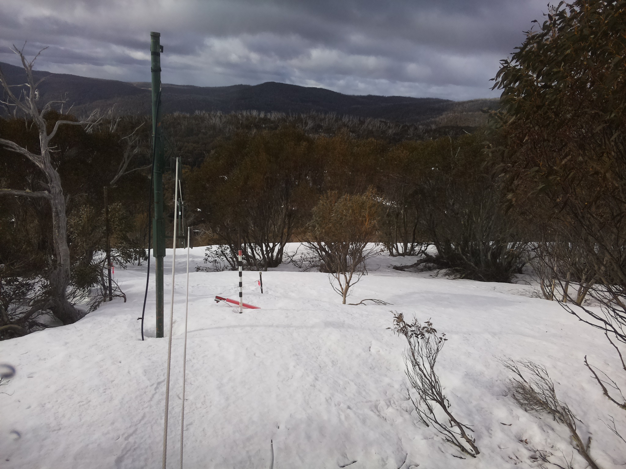 Bogong Web Cam 8:50am Monday 22nd of September 2025