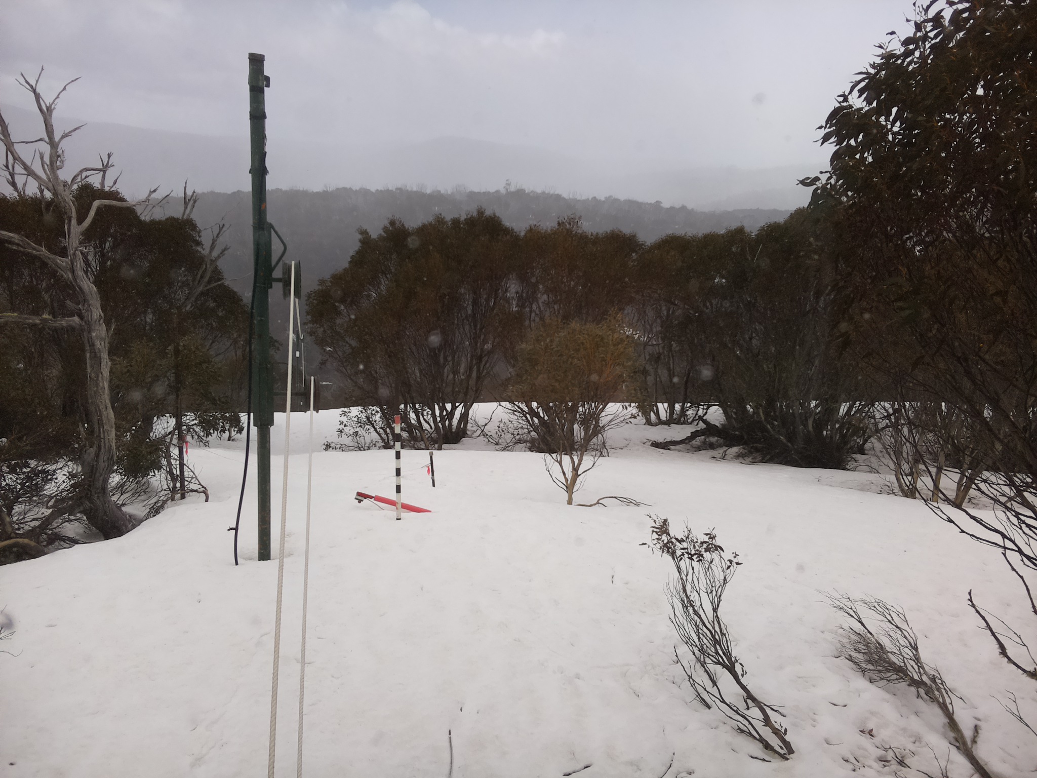 Bogong Web Cam 9:50am Monday 22nd of September 2025
