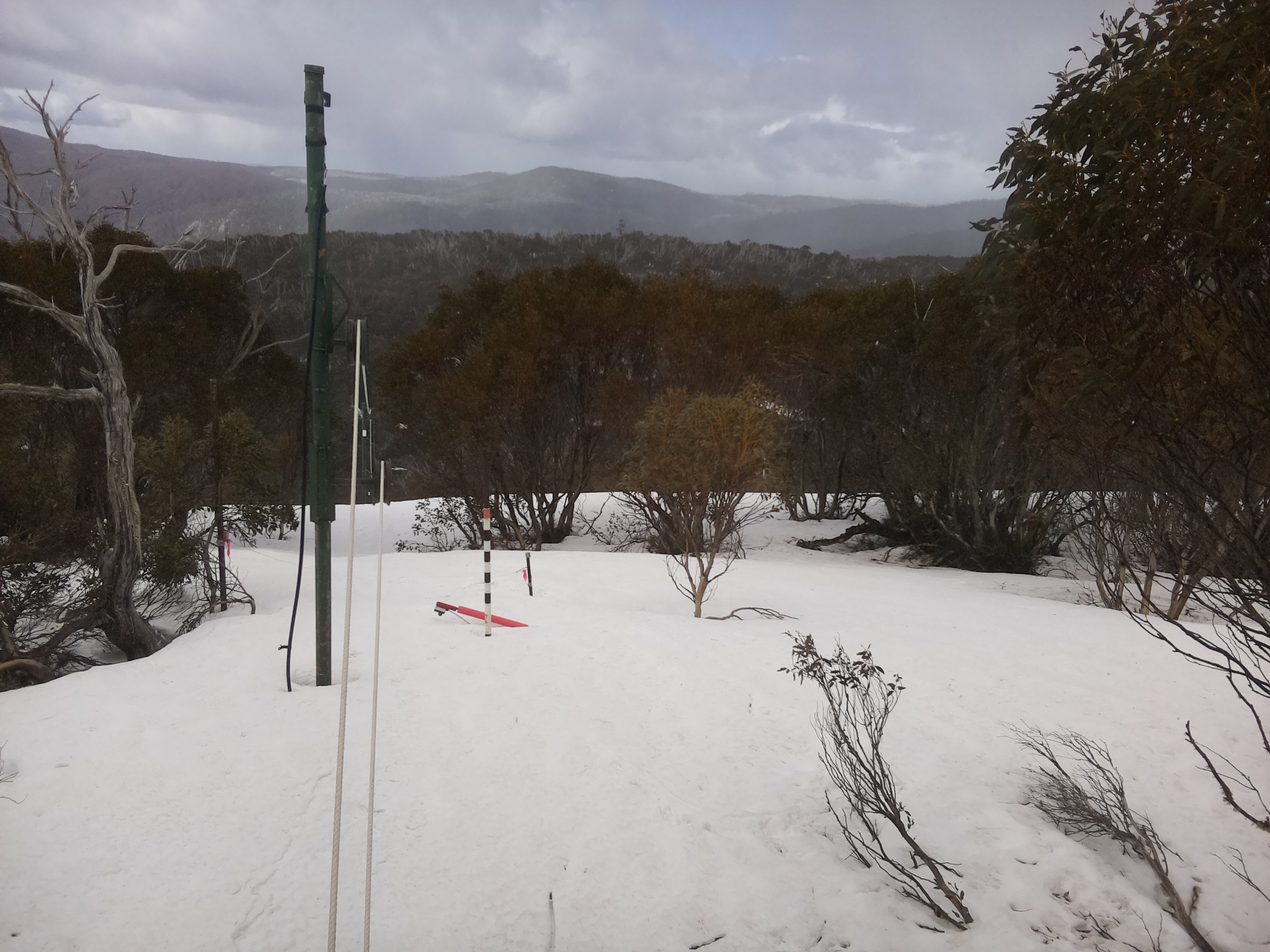 Bogong Web Cam 10:20am Monday 22nd of September 2025