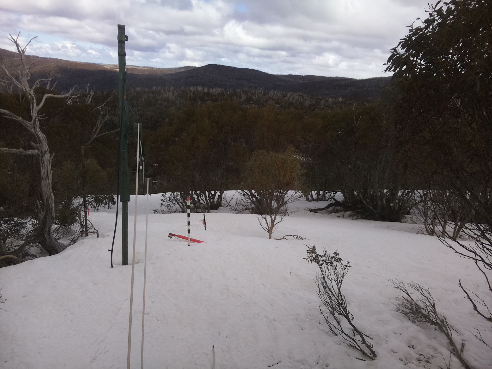 Bogong Web Cam 11:10am Monday 22nd of September 2025