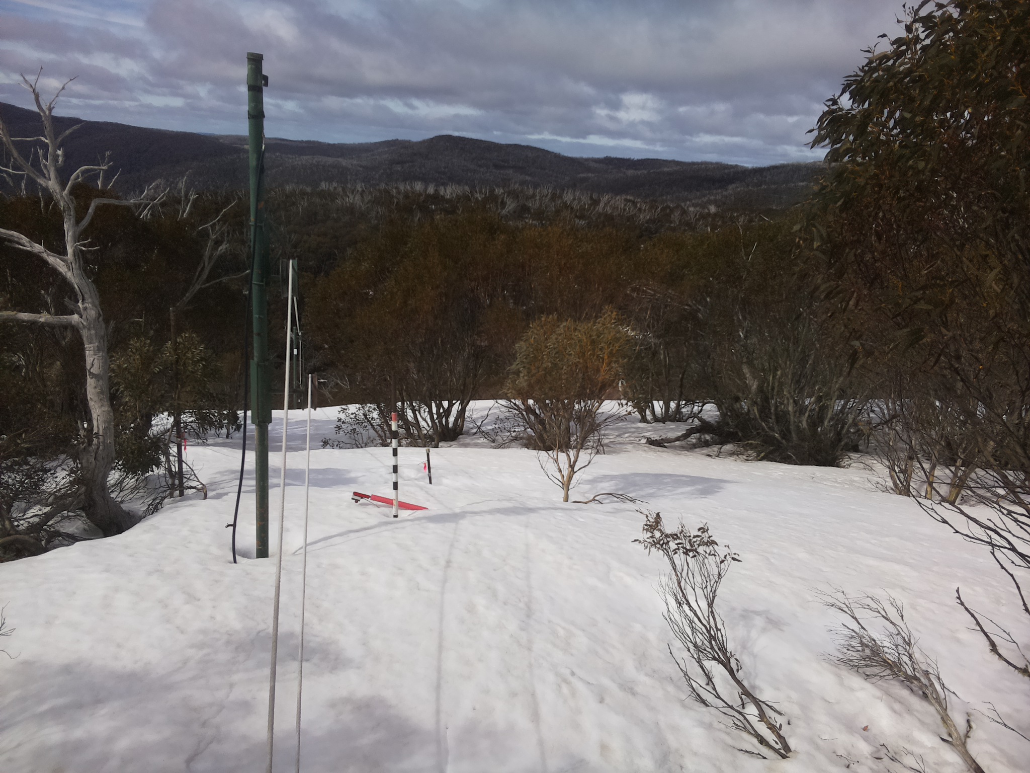 Bogong Web Cam 10:20am Tuesday 23rd of September 2025