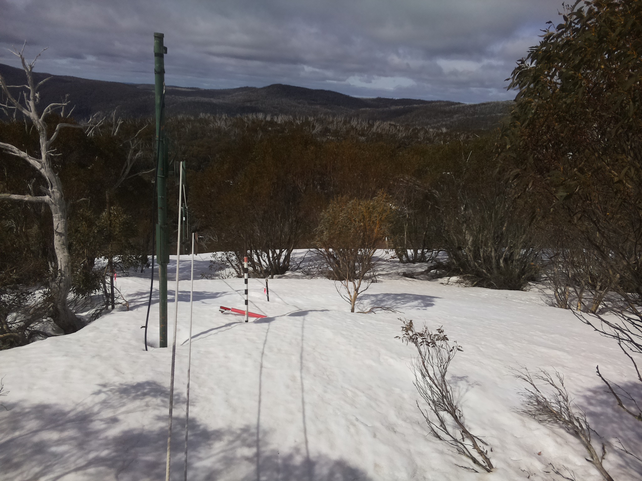 Bogong Web Cam 10:50am Tuesday 23rd of September 2025