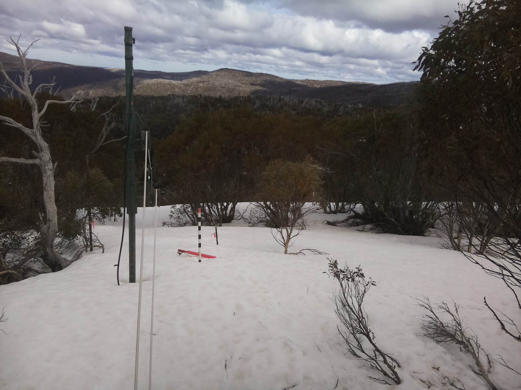 Bogong Web Cam 1:30pm Tuesday 23rd of September 2025