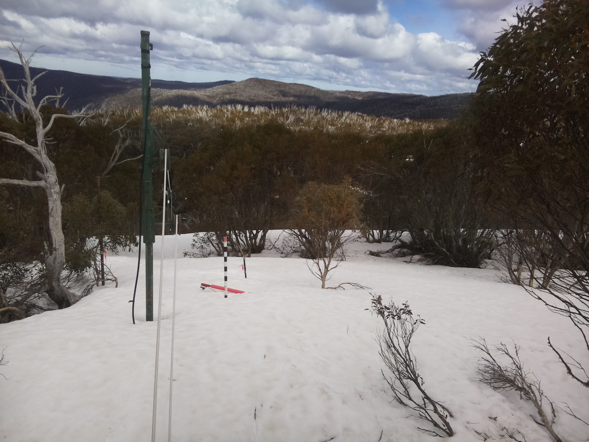 Bogong Web Cam 1:50pm Tuesday 23rd of September 2025
