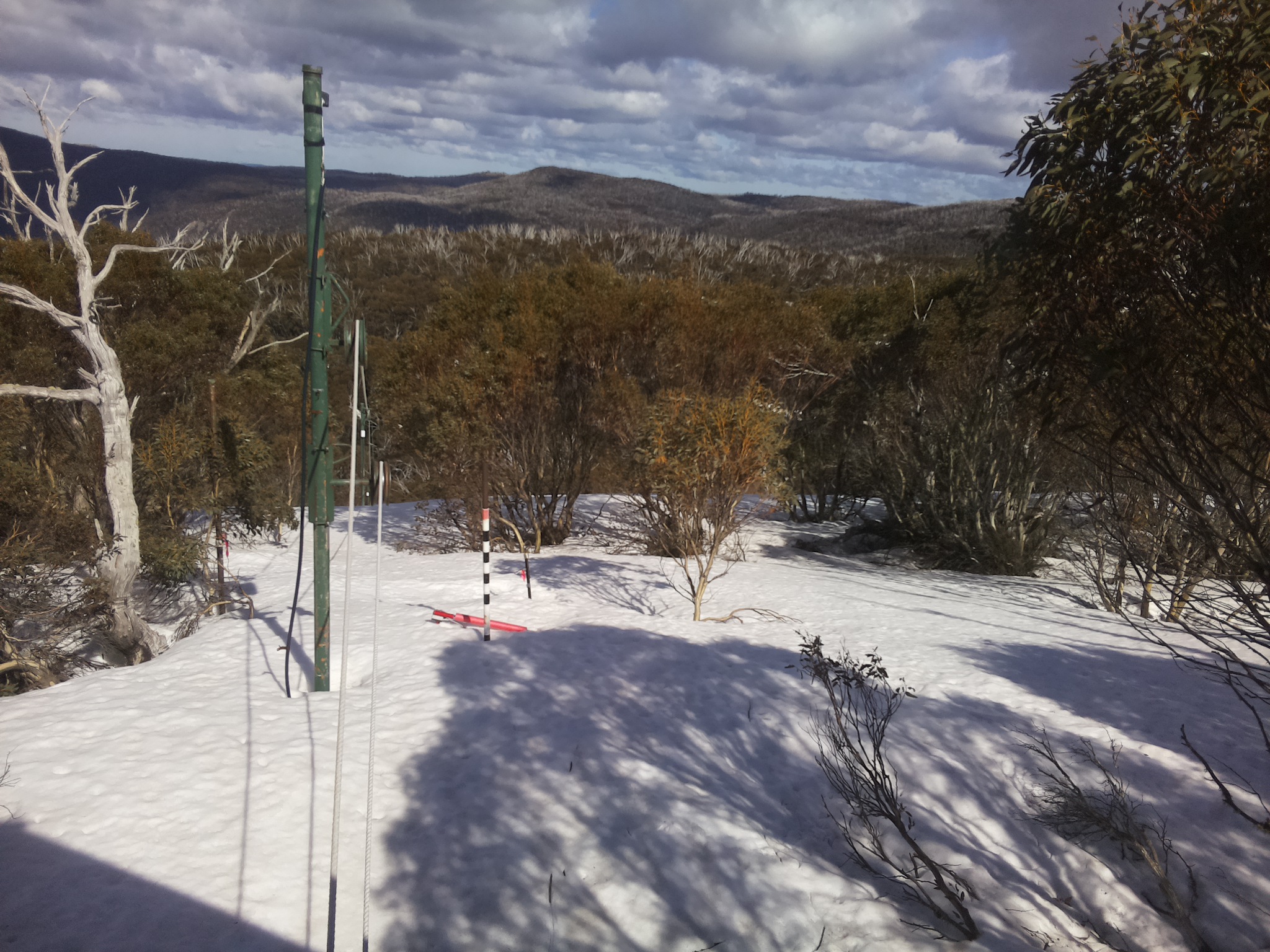 Bogong Web Cam 2:30pm Tuesday 23rd of September 2025