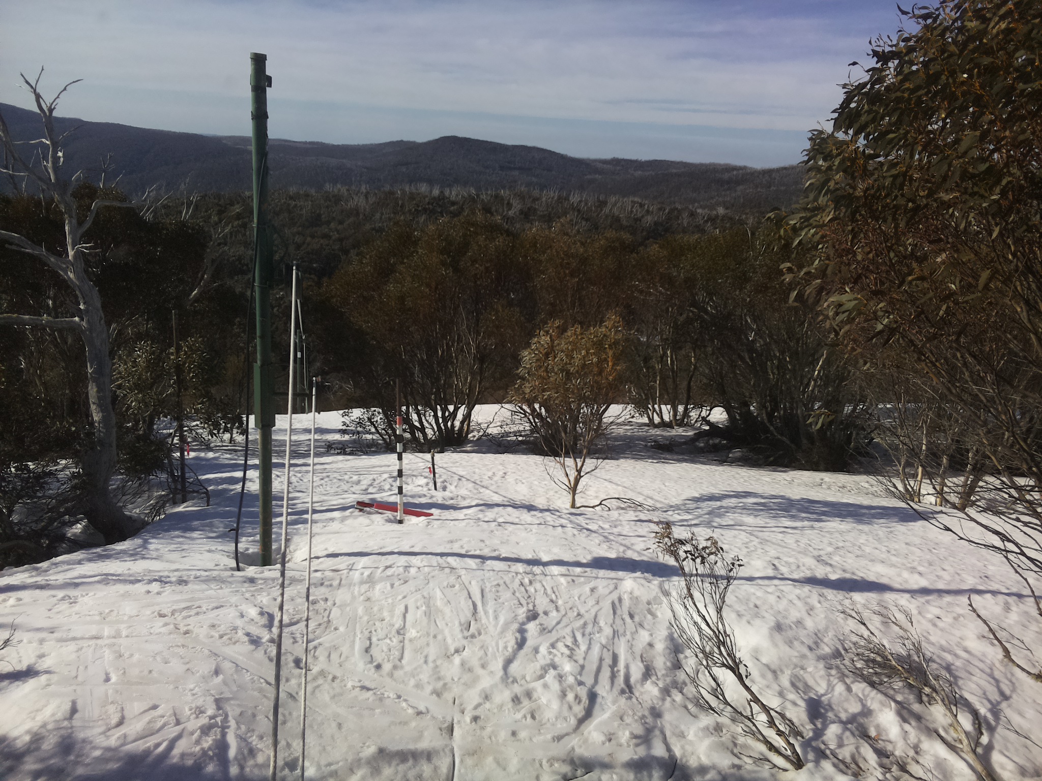 Bogong Web Cam 8:10am Wednesday 24th of September 2025